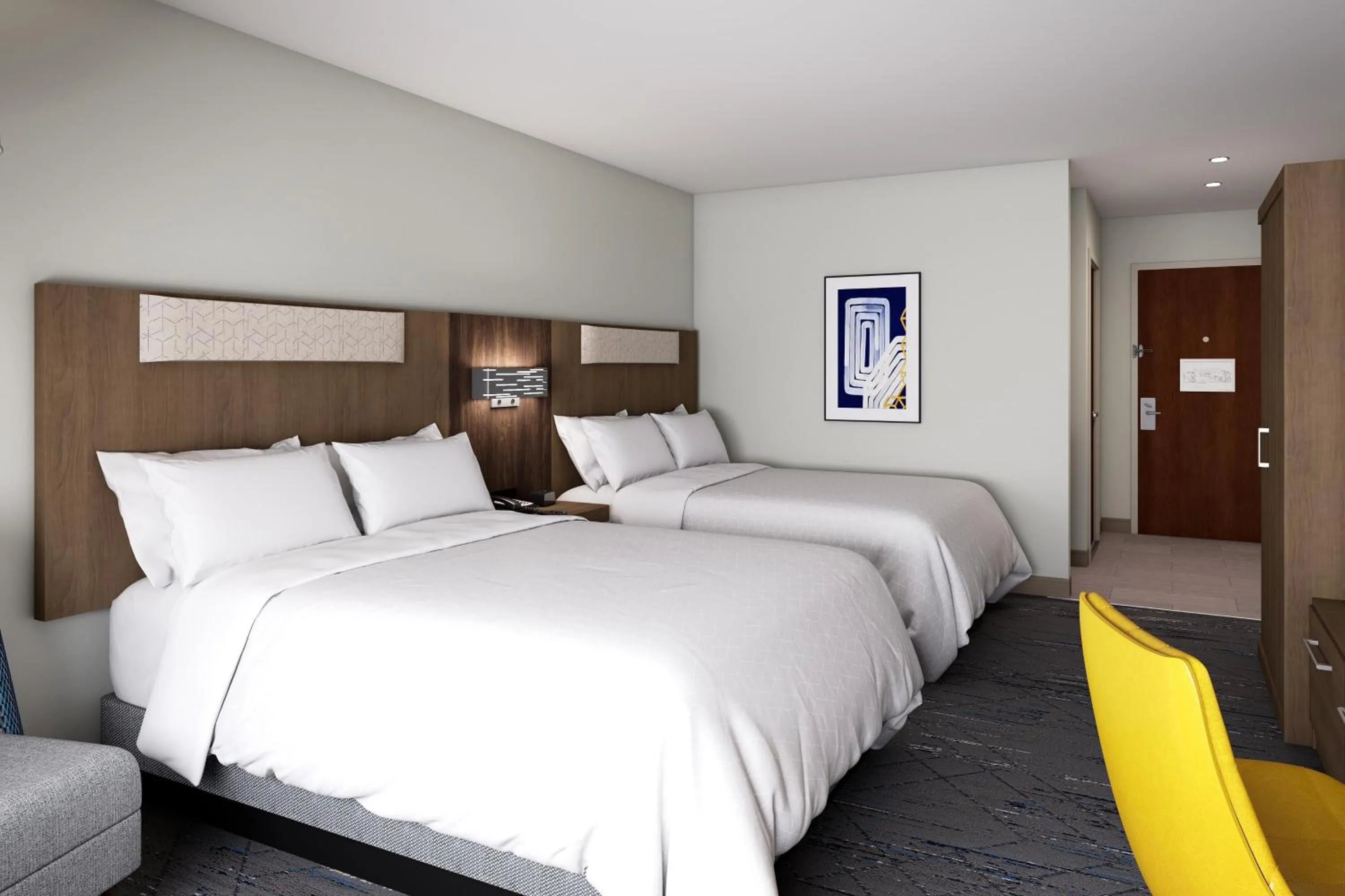 Photo of the whole room, Bed in Holiday Inn Carbondale - Conference Center by IHG