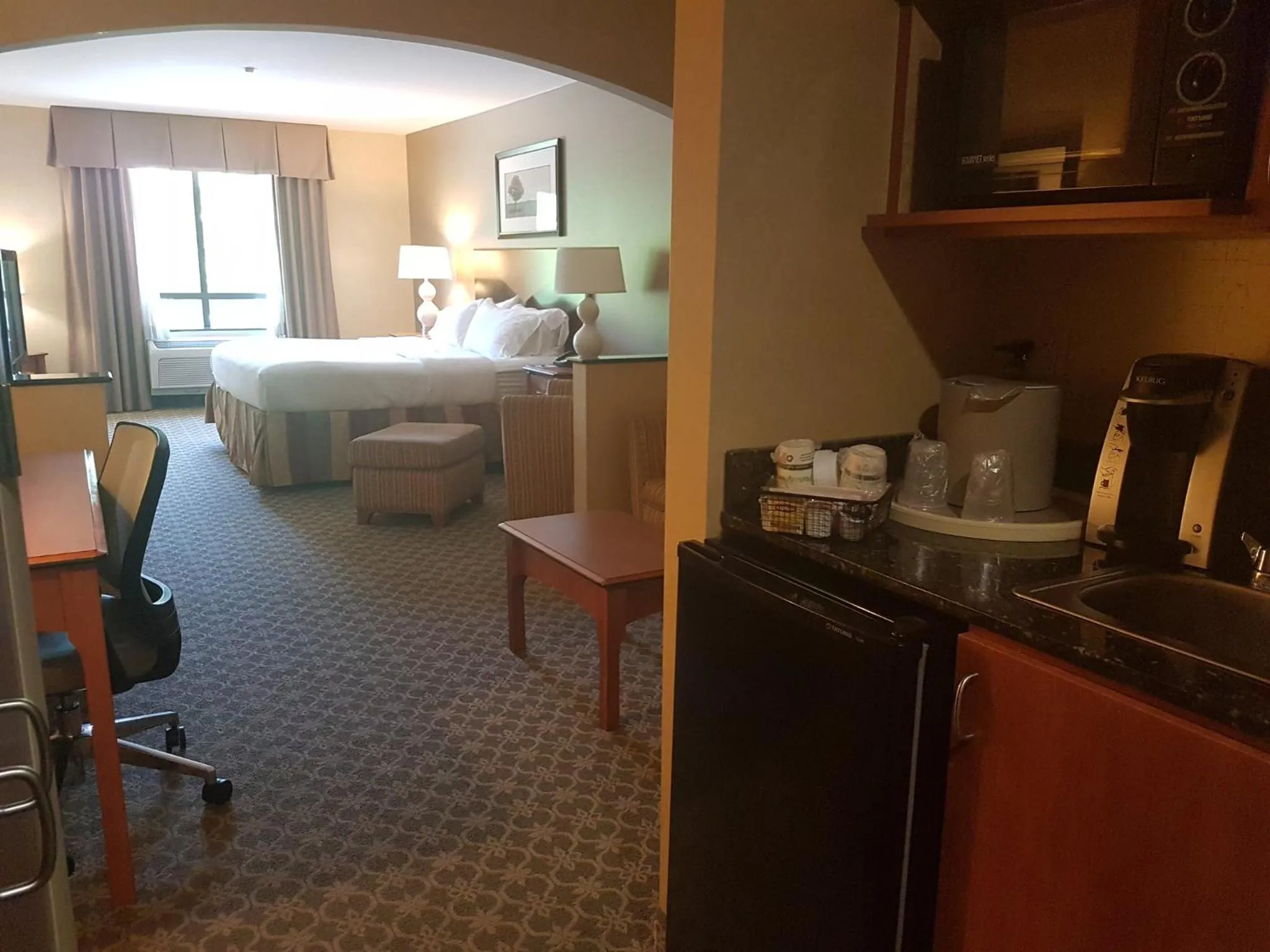 Photo of the whole room, Bed in Holiday Inn Carbondale - Conference Center by IHG