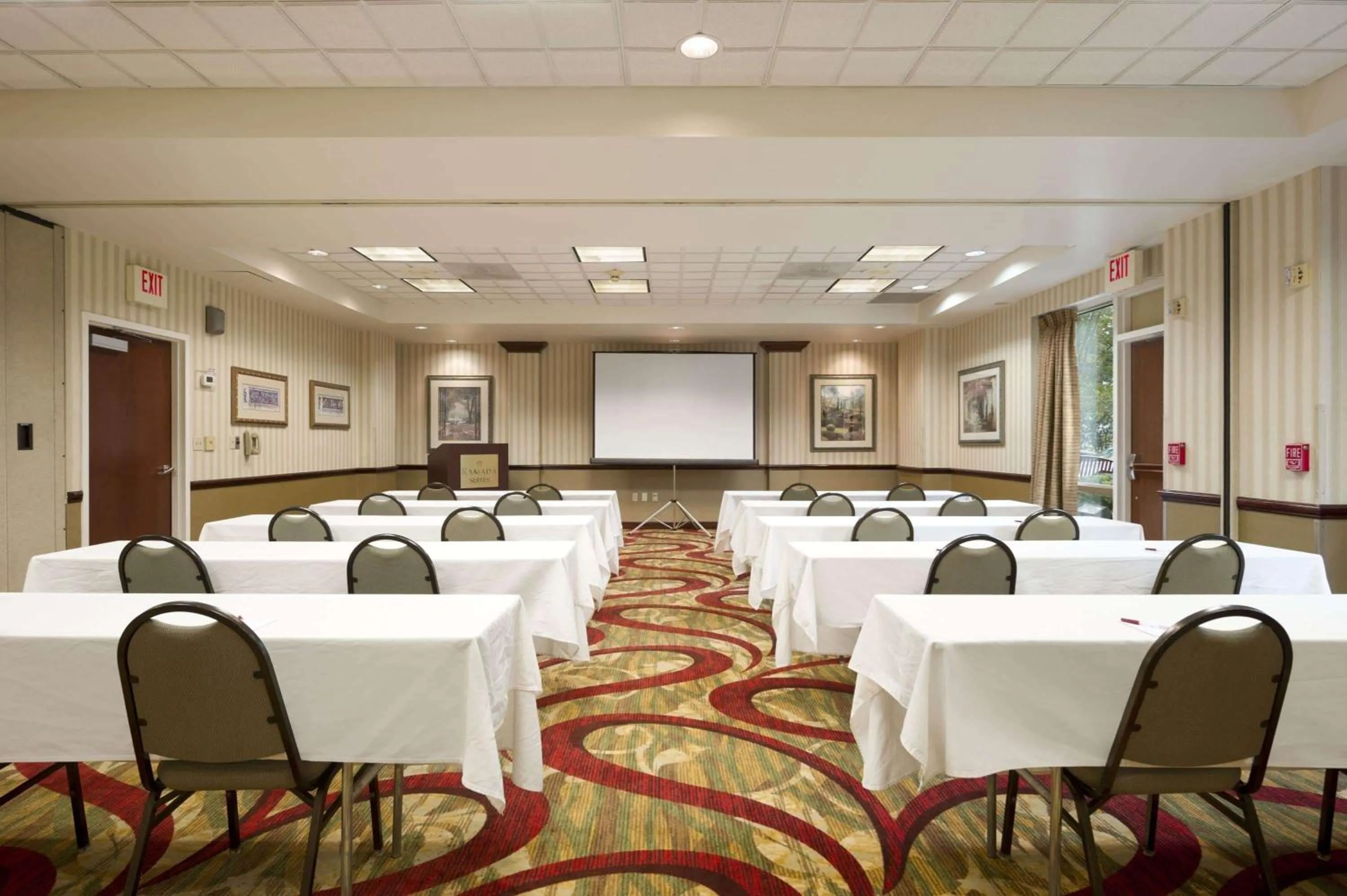 On site in Ramada by Wyndham Suites Orlando Airport- Free Airport Shuttle