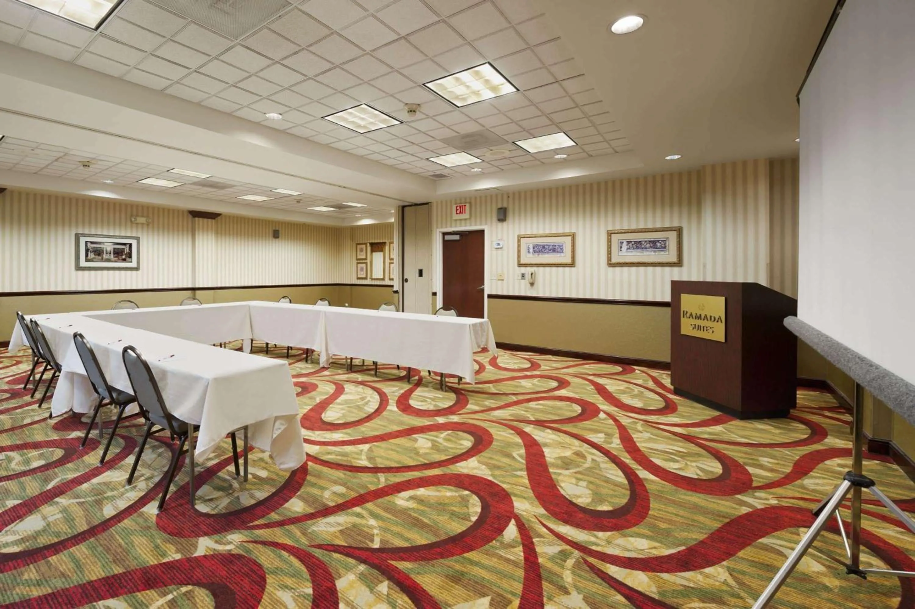 On site in Ramada by Wyndham Suites Orlando Airport- Free Airport Shuttle