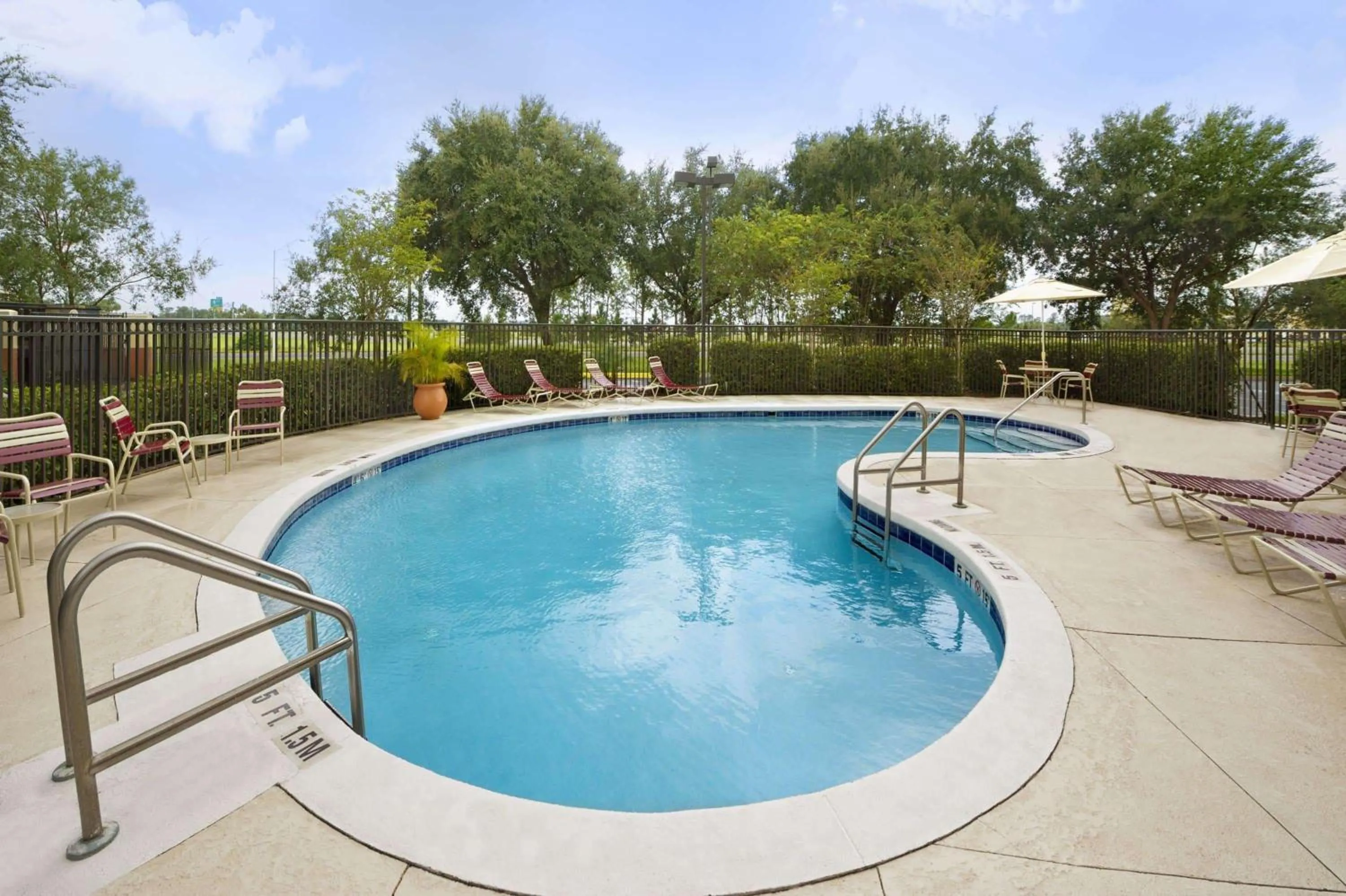 On site in Ramada by Wyndham Suites Orlando Airport- Free Airport Shuttle