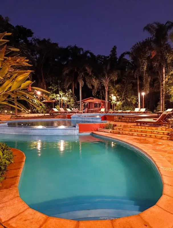 Night in La Aldea De La Selva Lodge