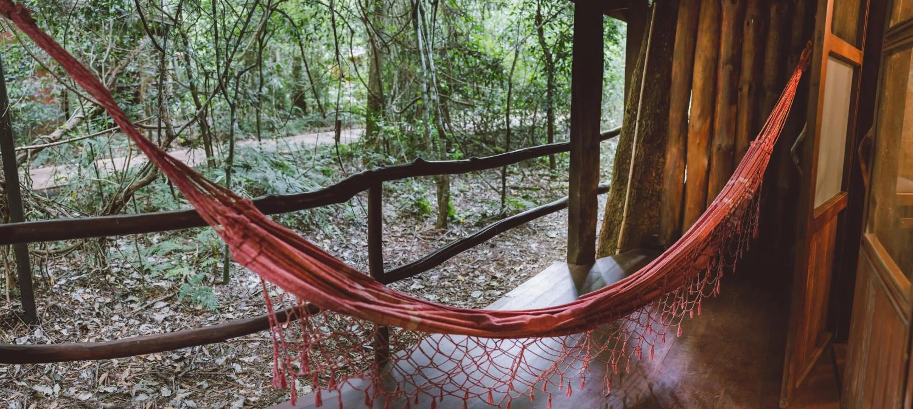 Natural landscape in La Aldea De La Selva Lodge