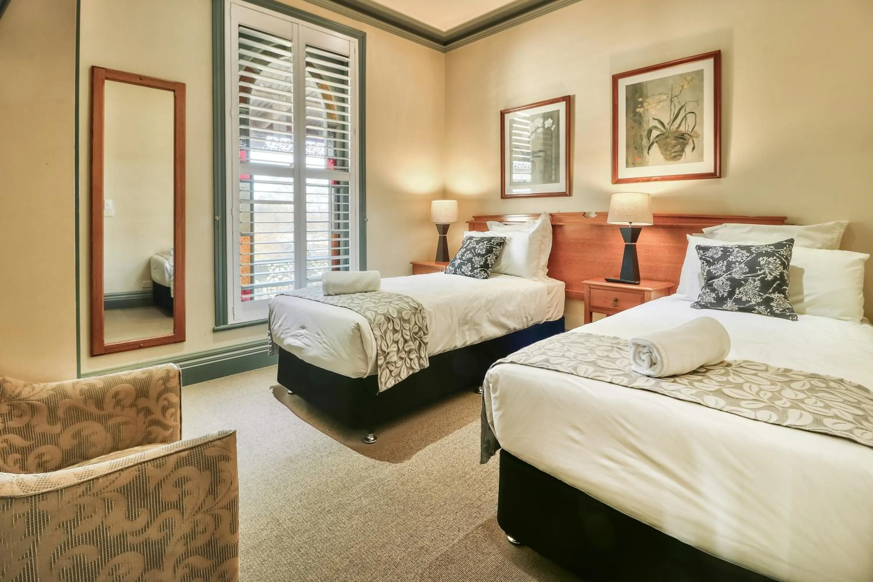 Bed in Alzburg Resort