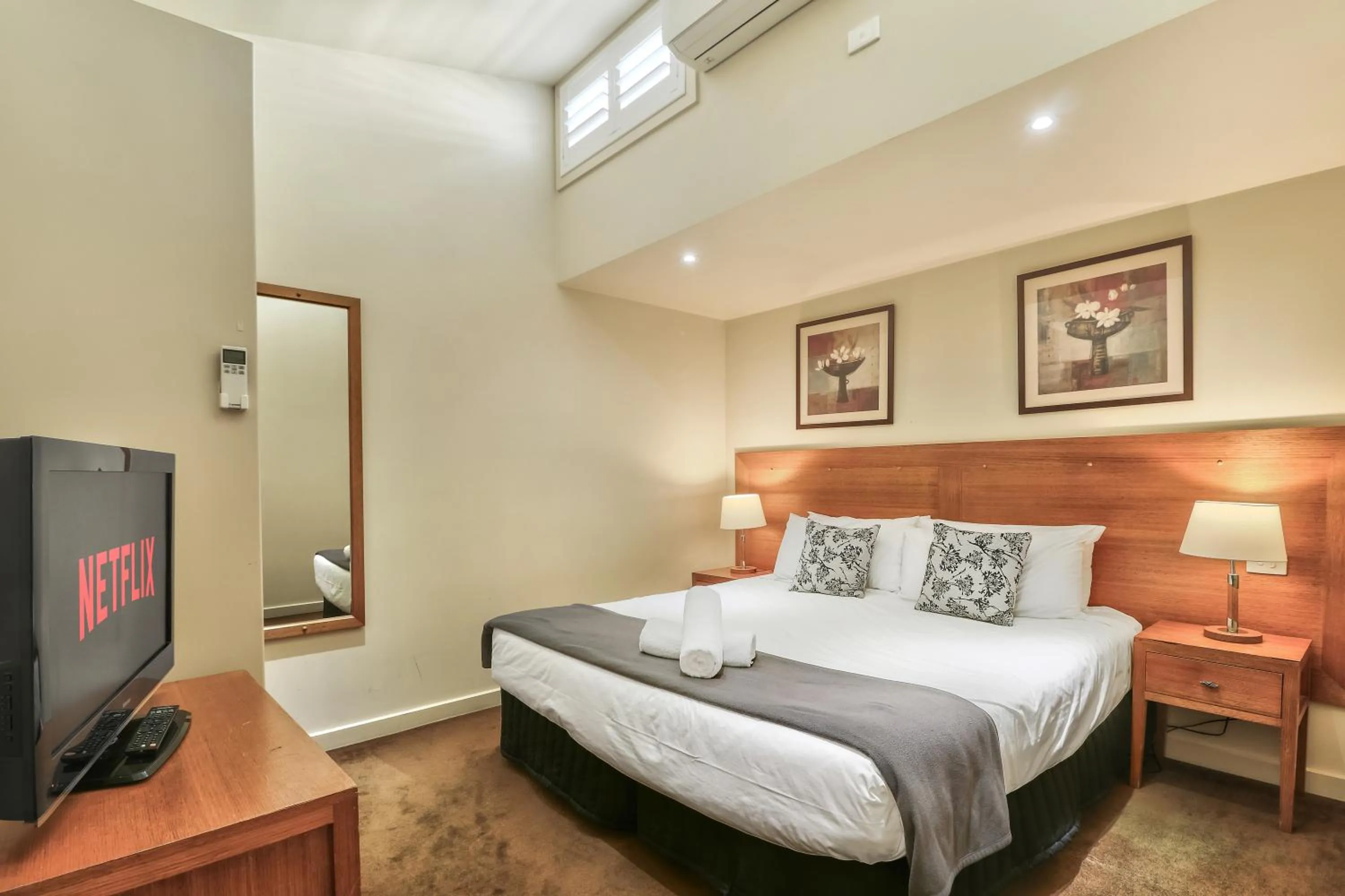 Bed in Alzburg Resort