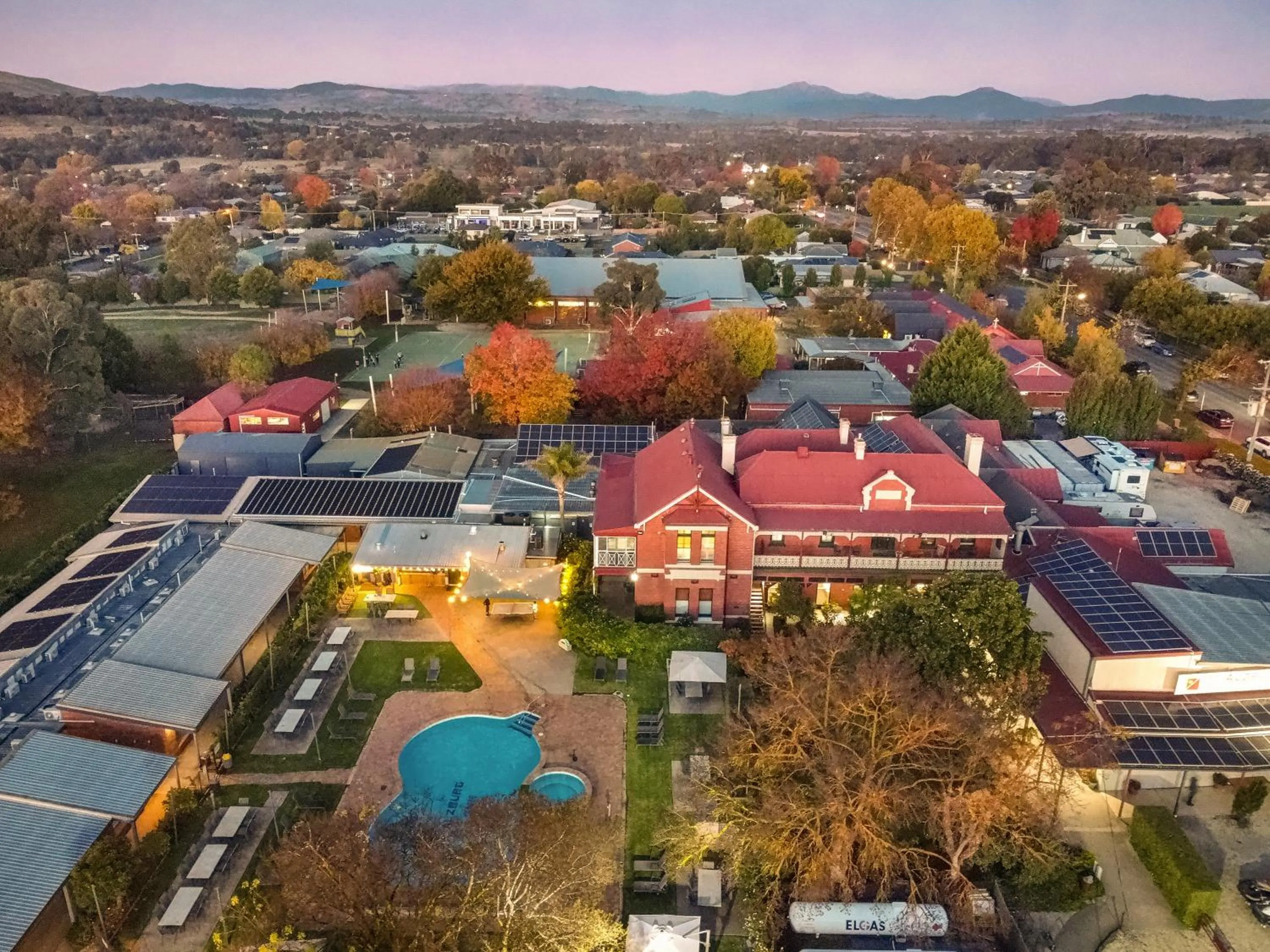 Property building in Alzburg Resort