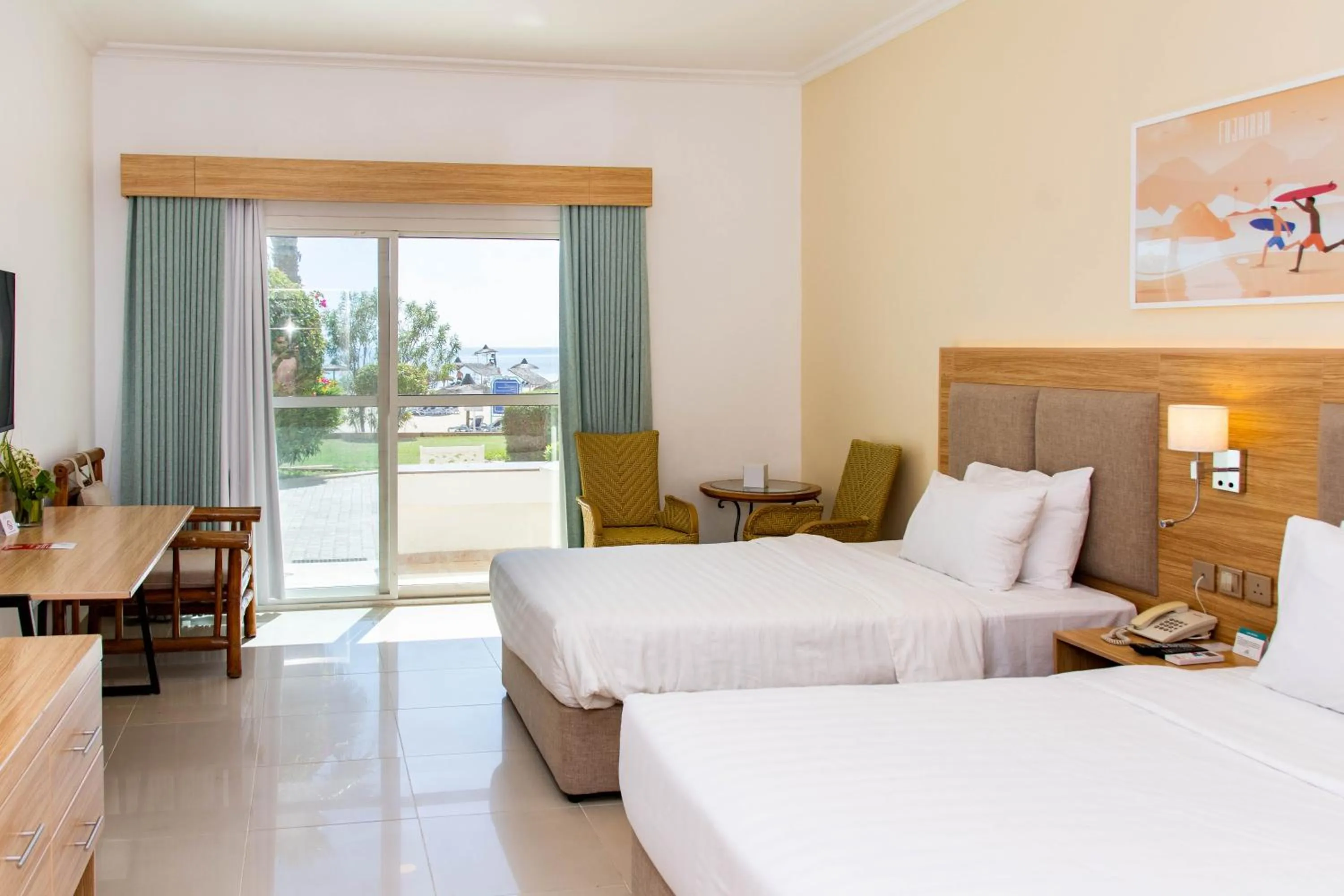 Bed in Sandy Beach Hotel & Resort
