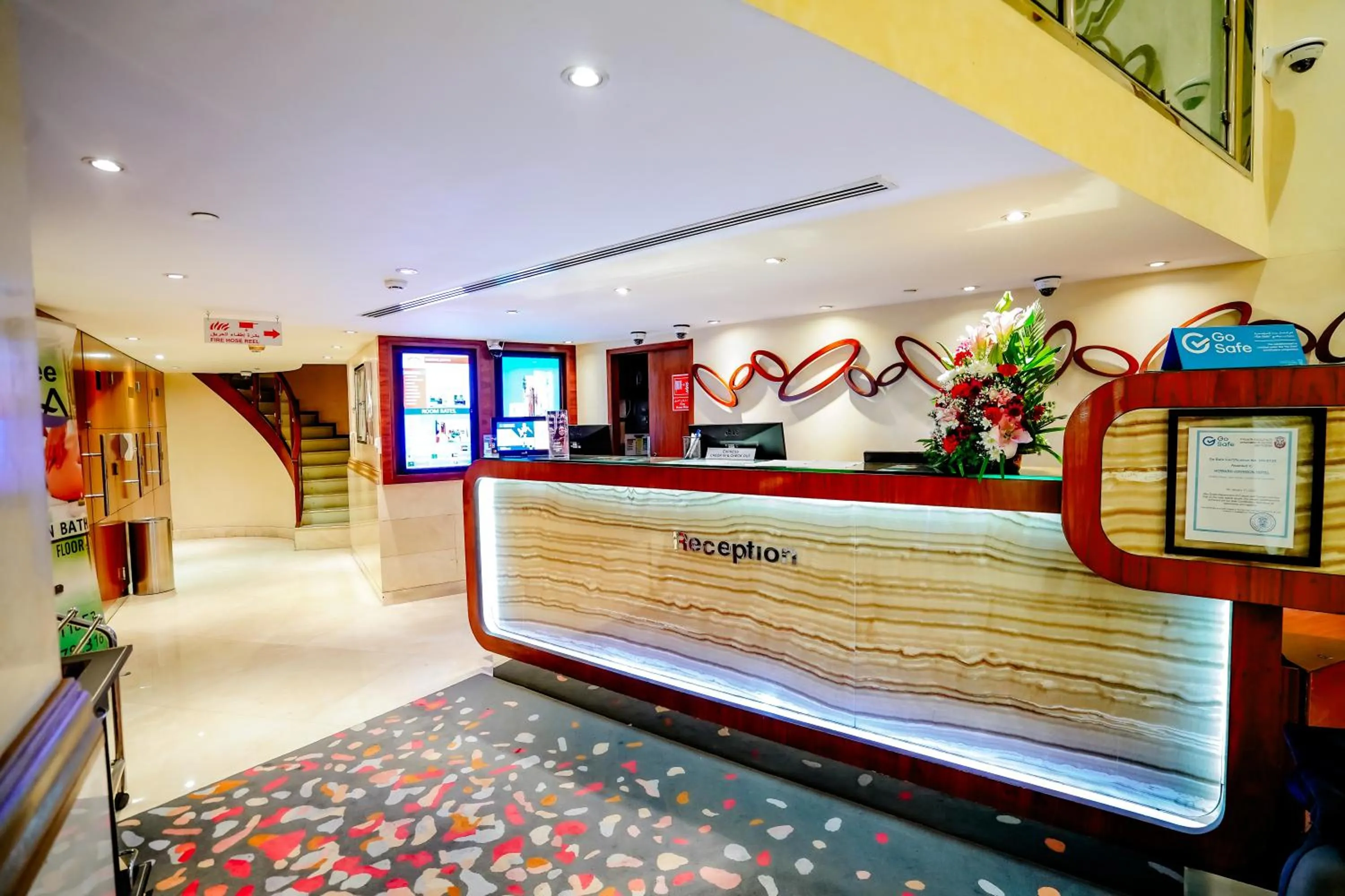 Lobby or reception in Howard Johnson by Wyndham Abu Dhabi Downtown