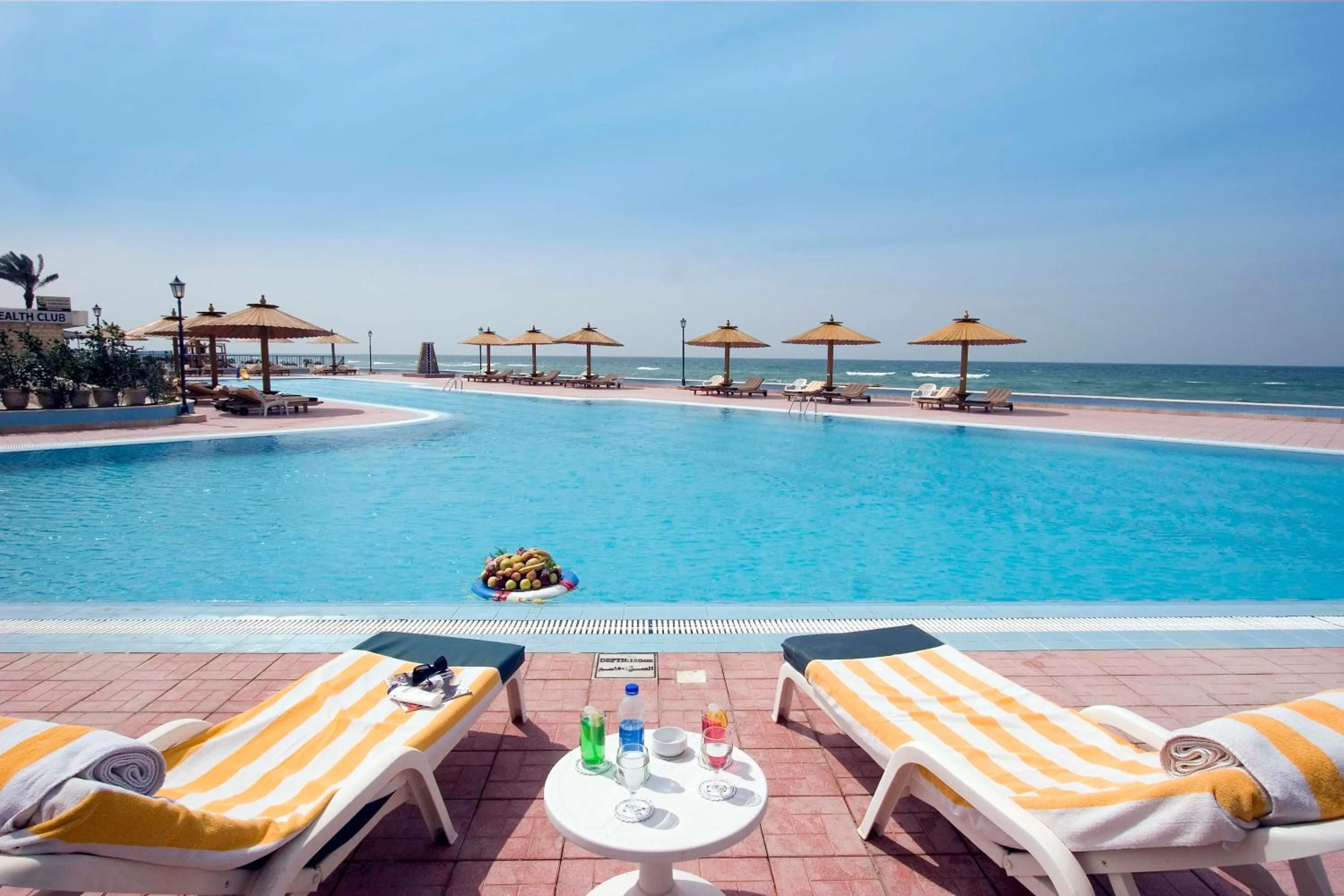 Pool view in Retac El Arish