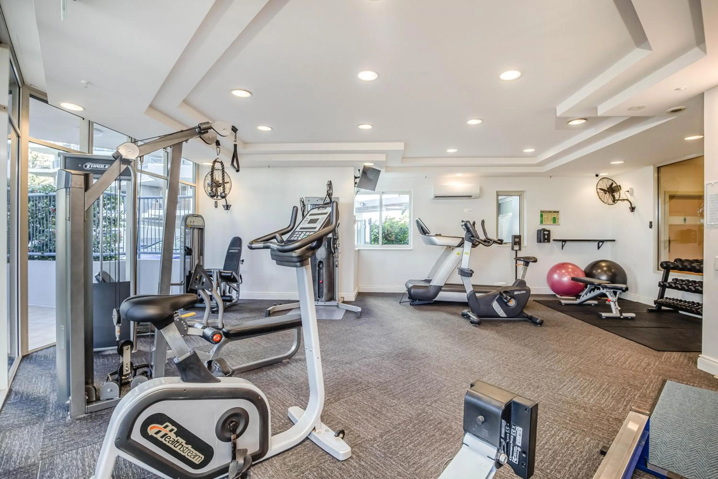 Fitness centre/facilities in Oceana On Broadbeach