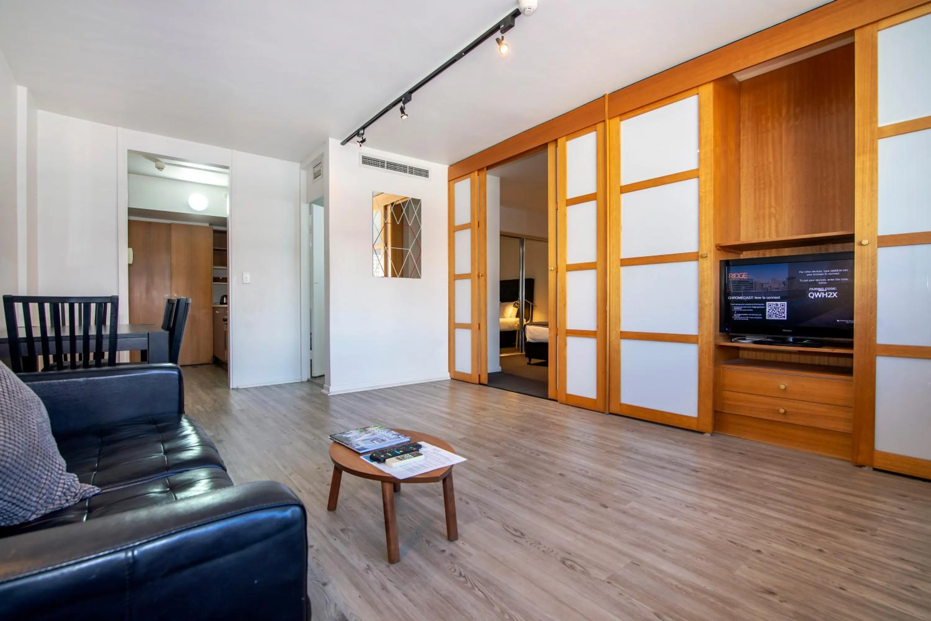 Living room in Ridge Apartment Hotel
