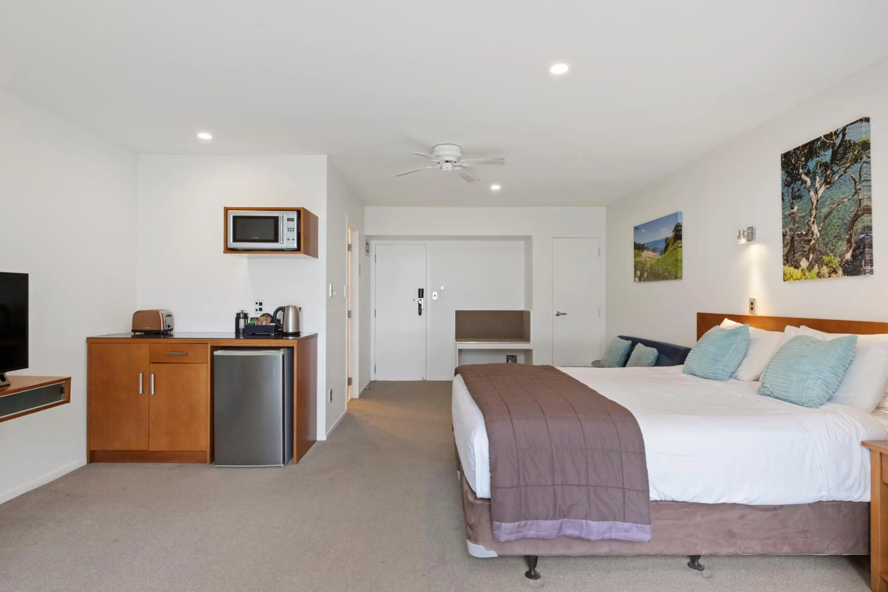 Bed in Taipa Beach Resort