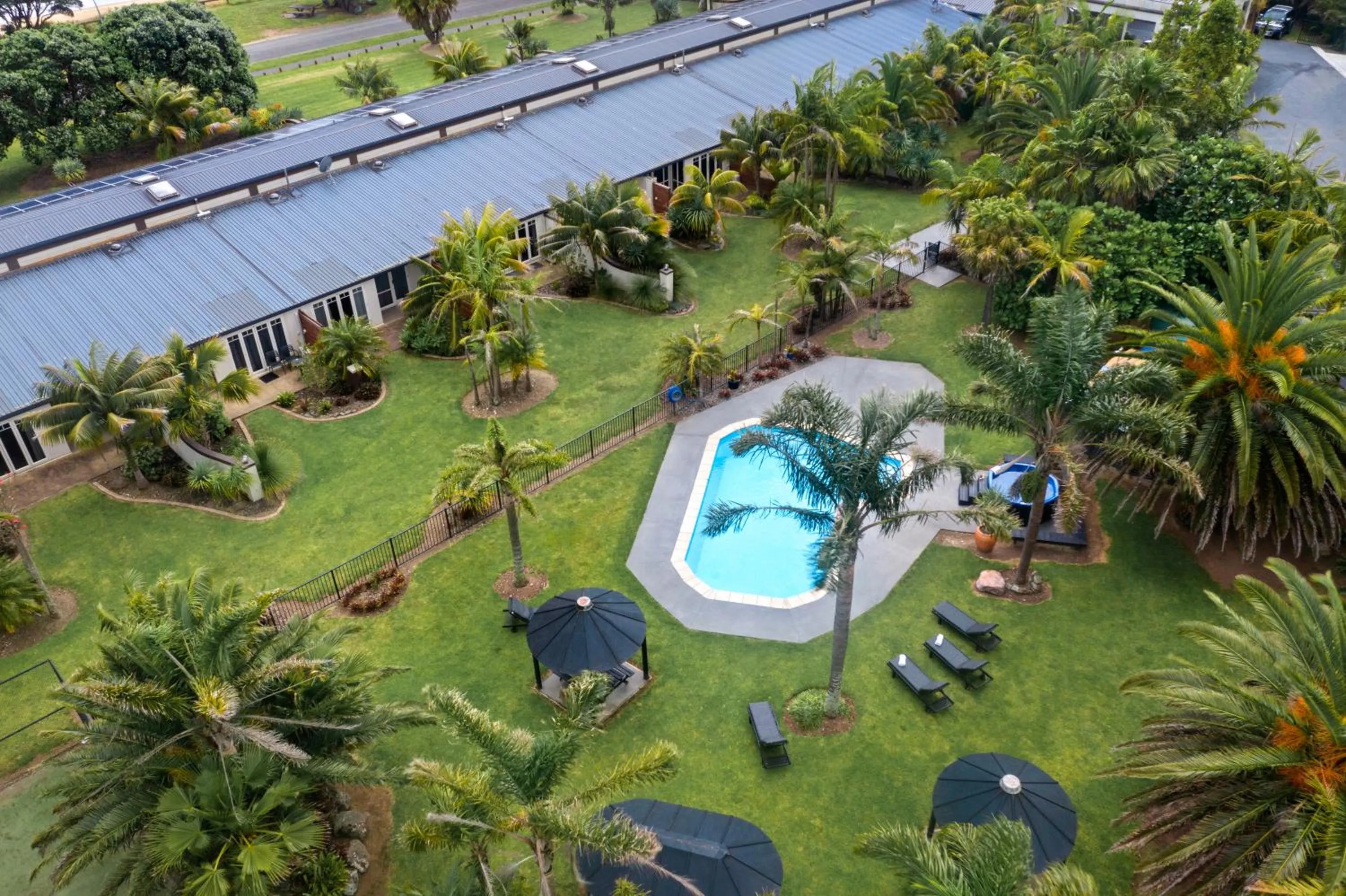 Bird's eye view in Taipa Beach Resort