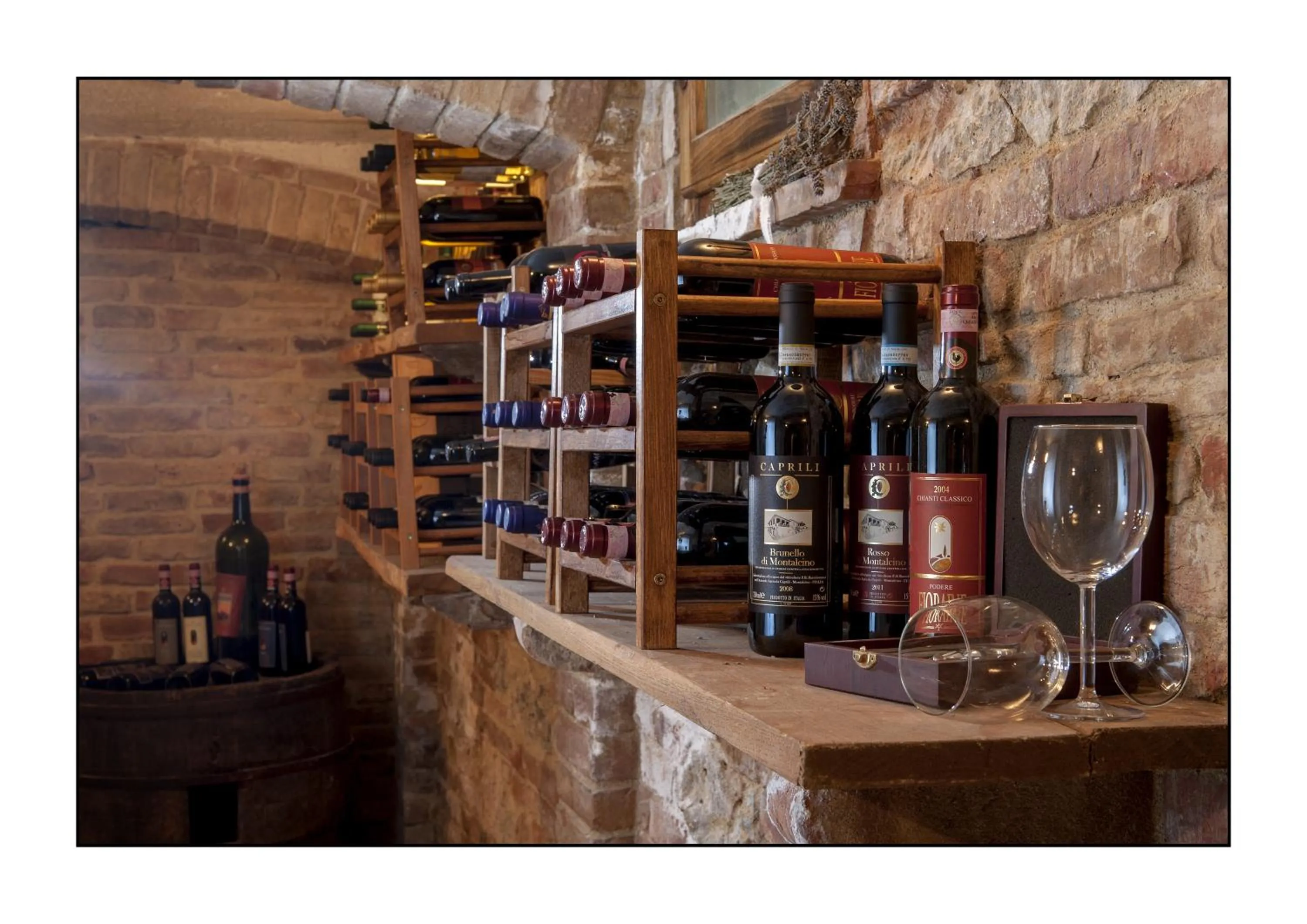 Decorative detail in B&B Casale Virgili