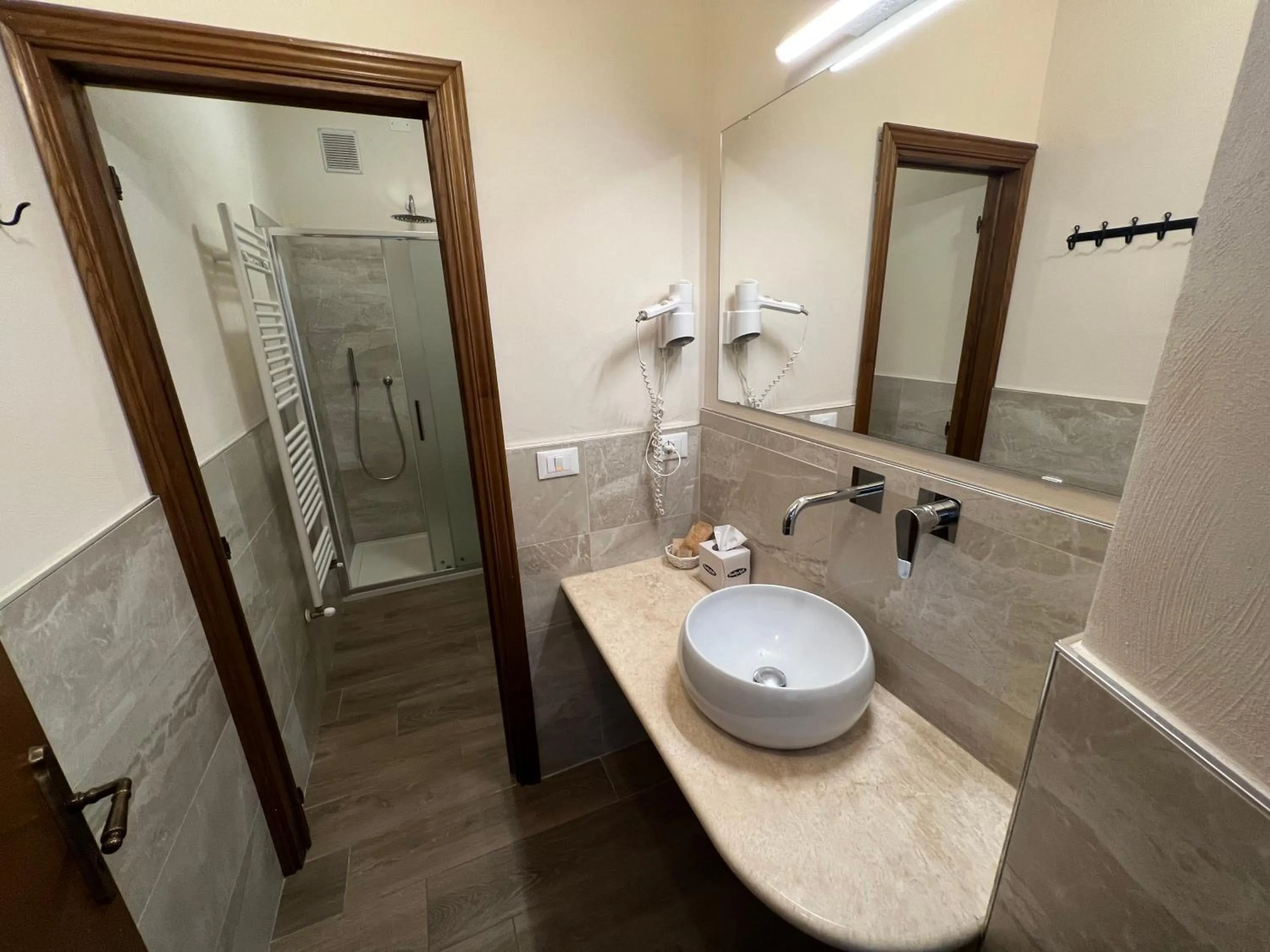 Bathroom in B&B Casale Virgili