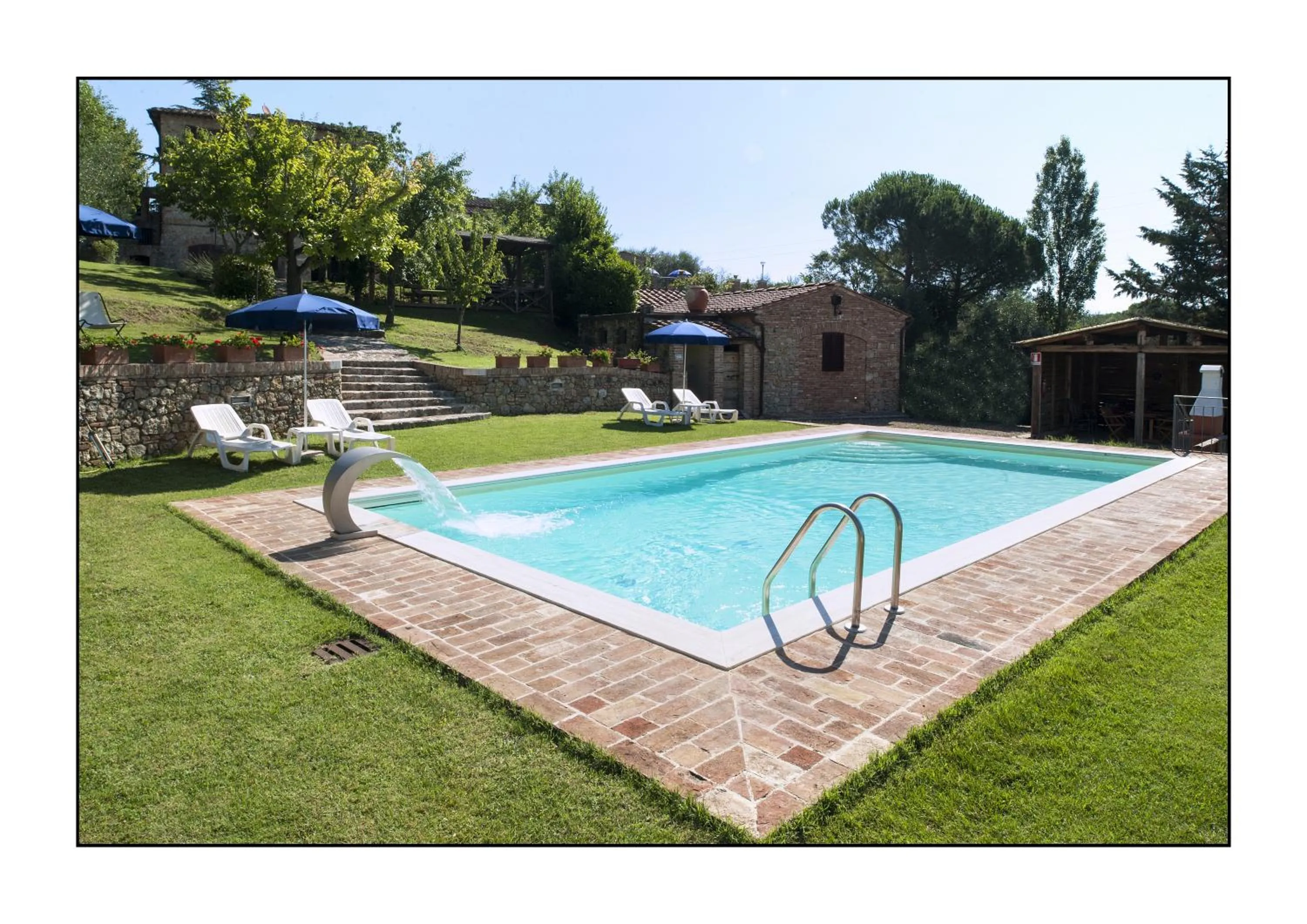 Garden in B&B Casale Virgili