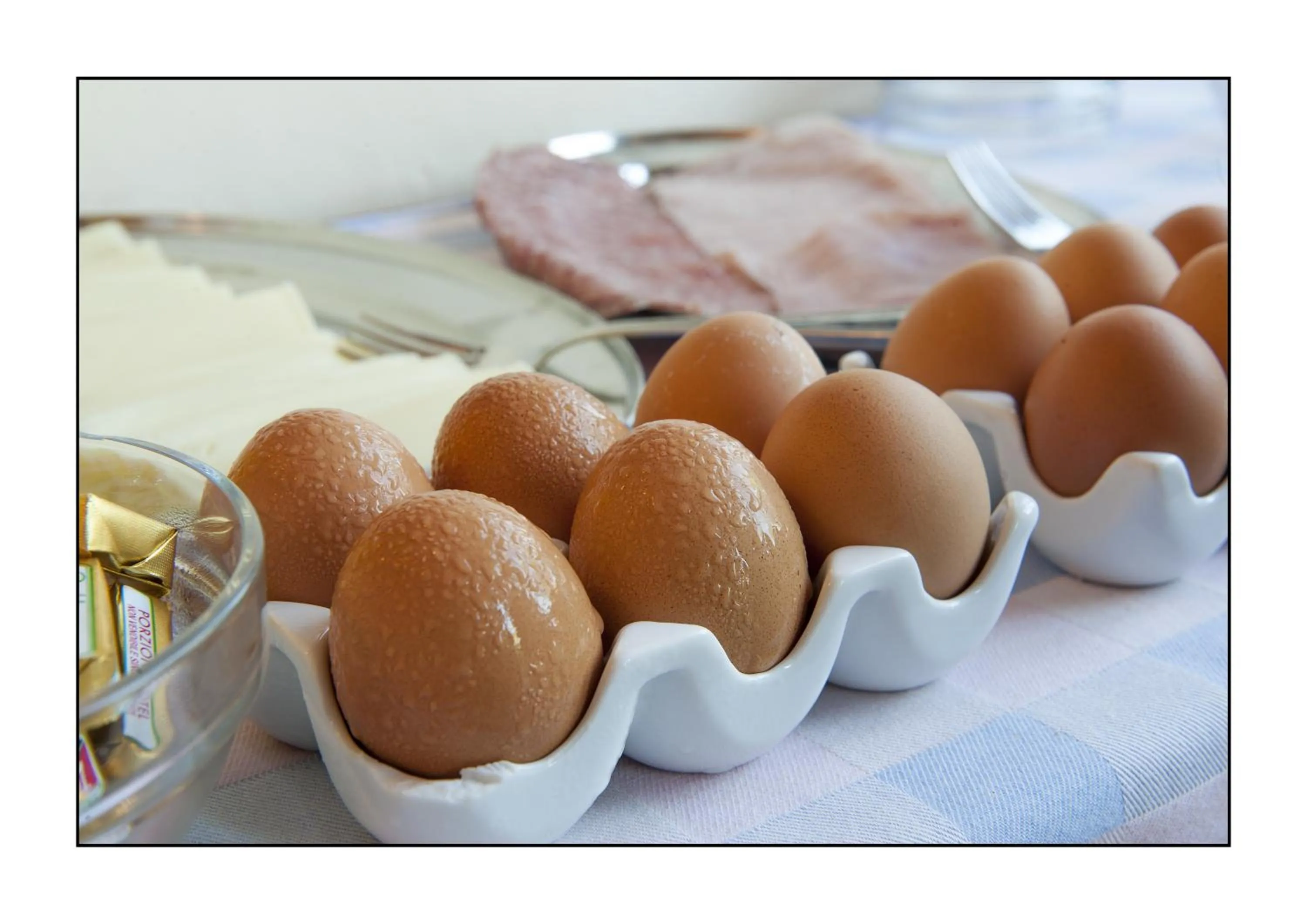 Food close-up in B&B Casale Virgili