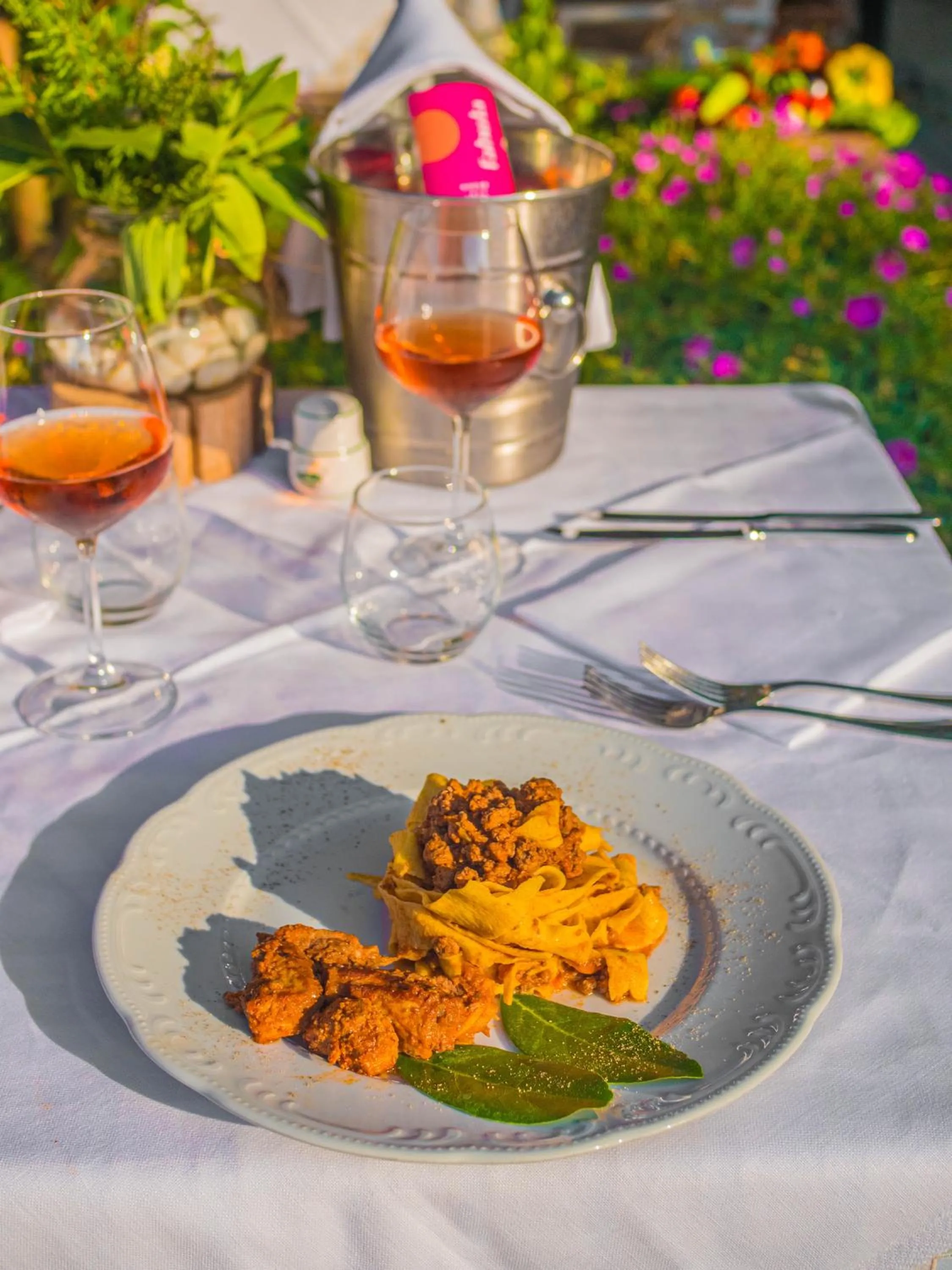 Food and drinks in Montebelli Agriturismo & Country Hotel