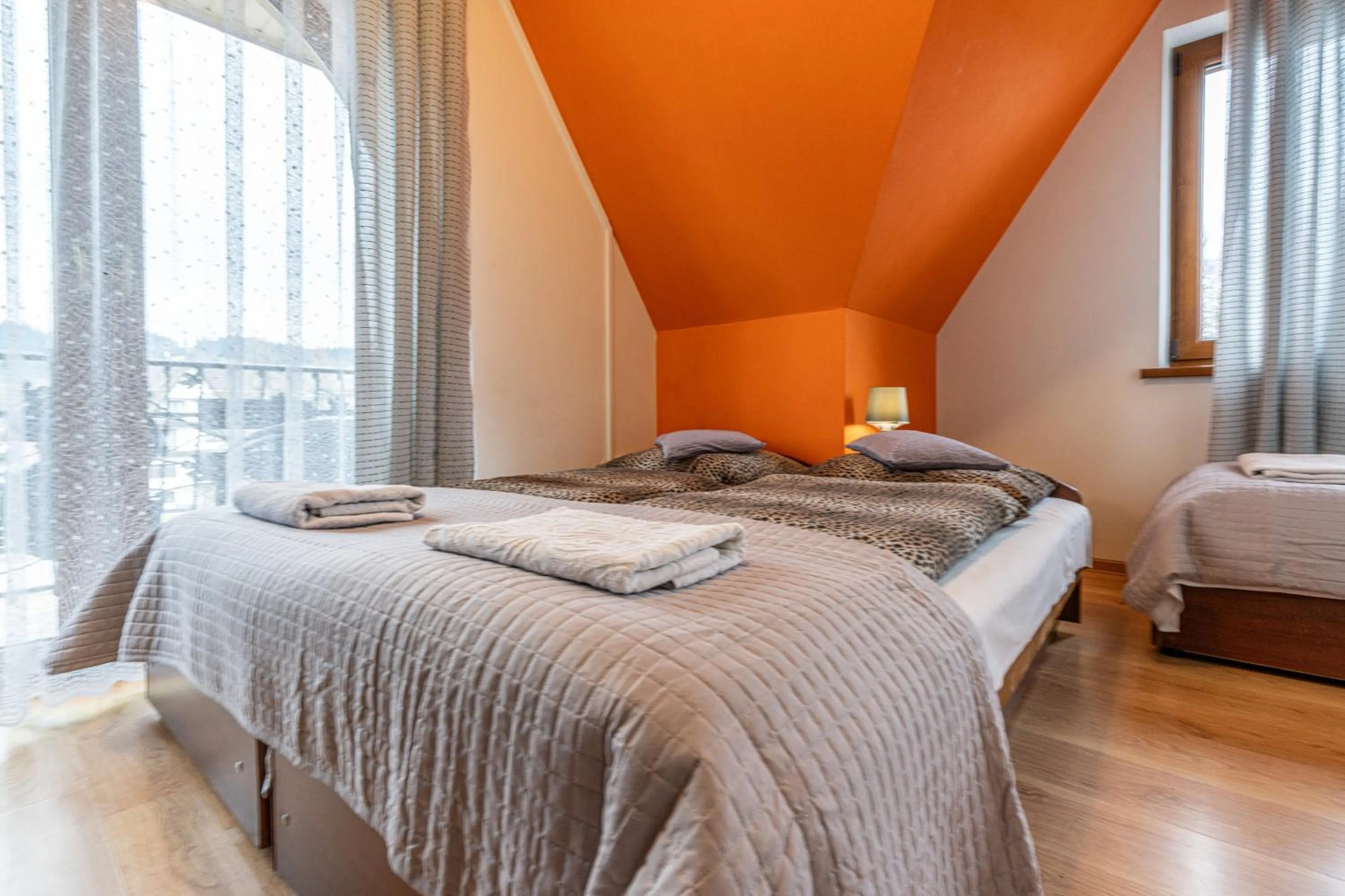 Bed in Leśny Dworek Biały Dunajec