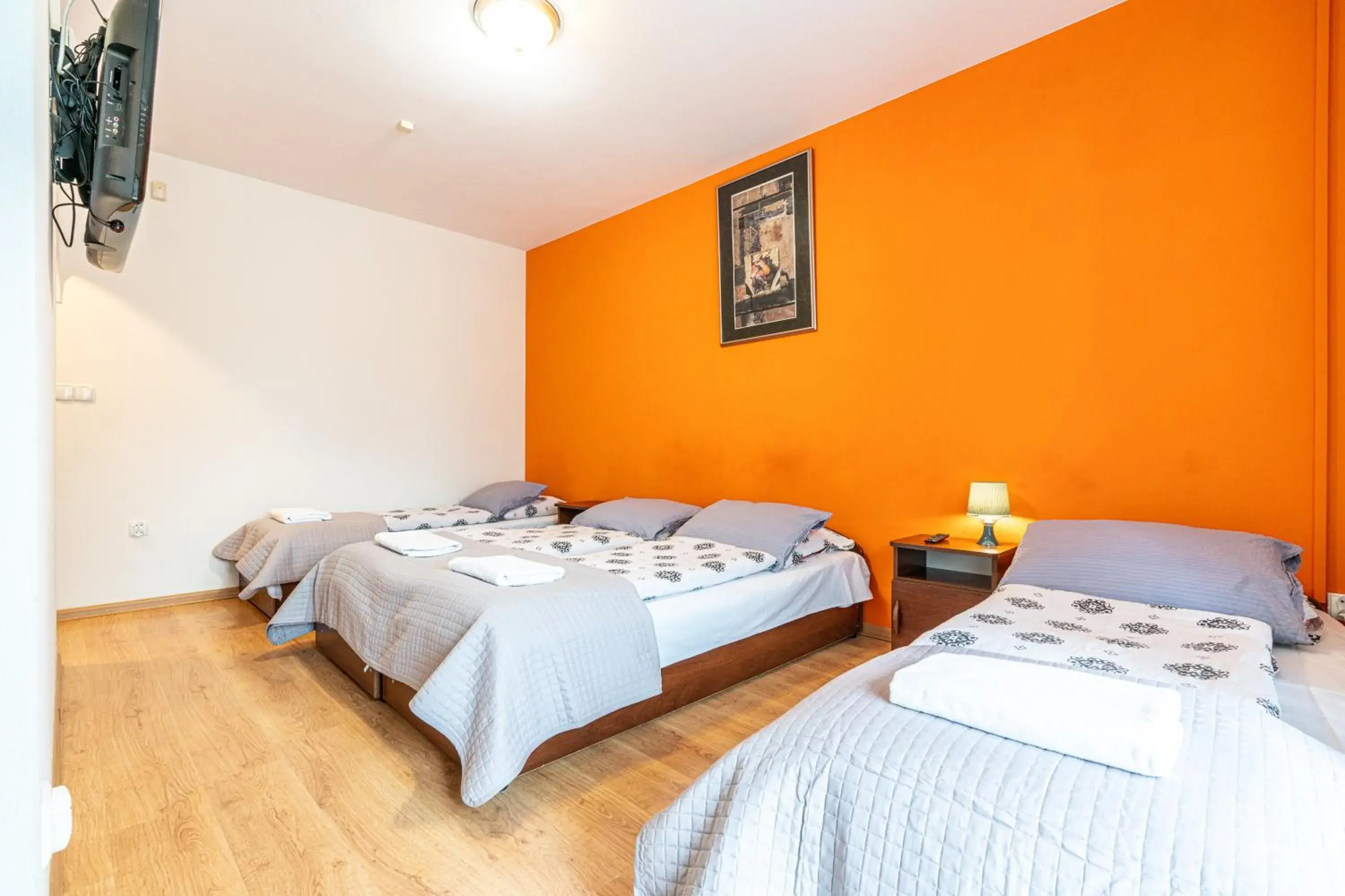 Quadruple Room with Balcony - single occupancy in Leśny Dworek Biały Dunajec Quadruple Room with Balcony - single occupancy in Leśny Dworek Biały Dunajec