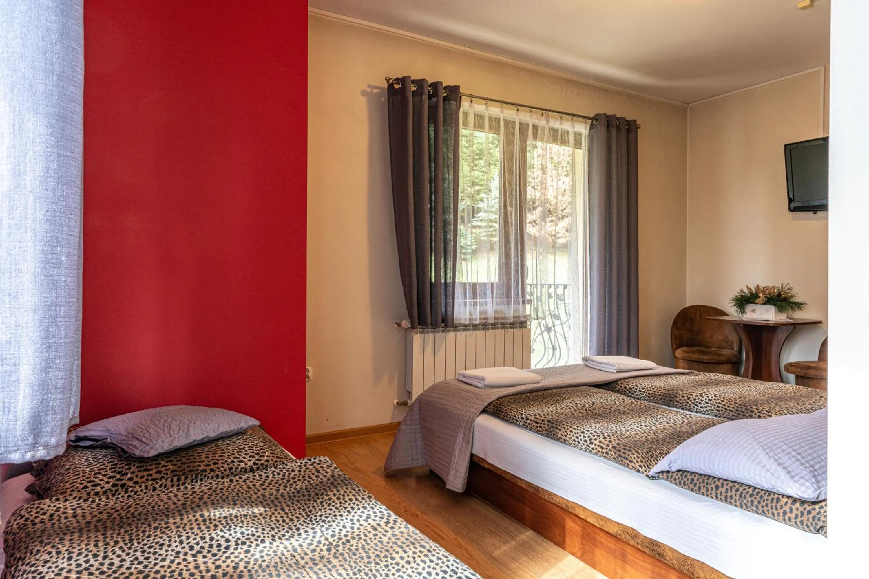 Bed in Leśny Dworek Biały Dunajec