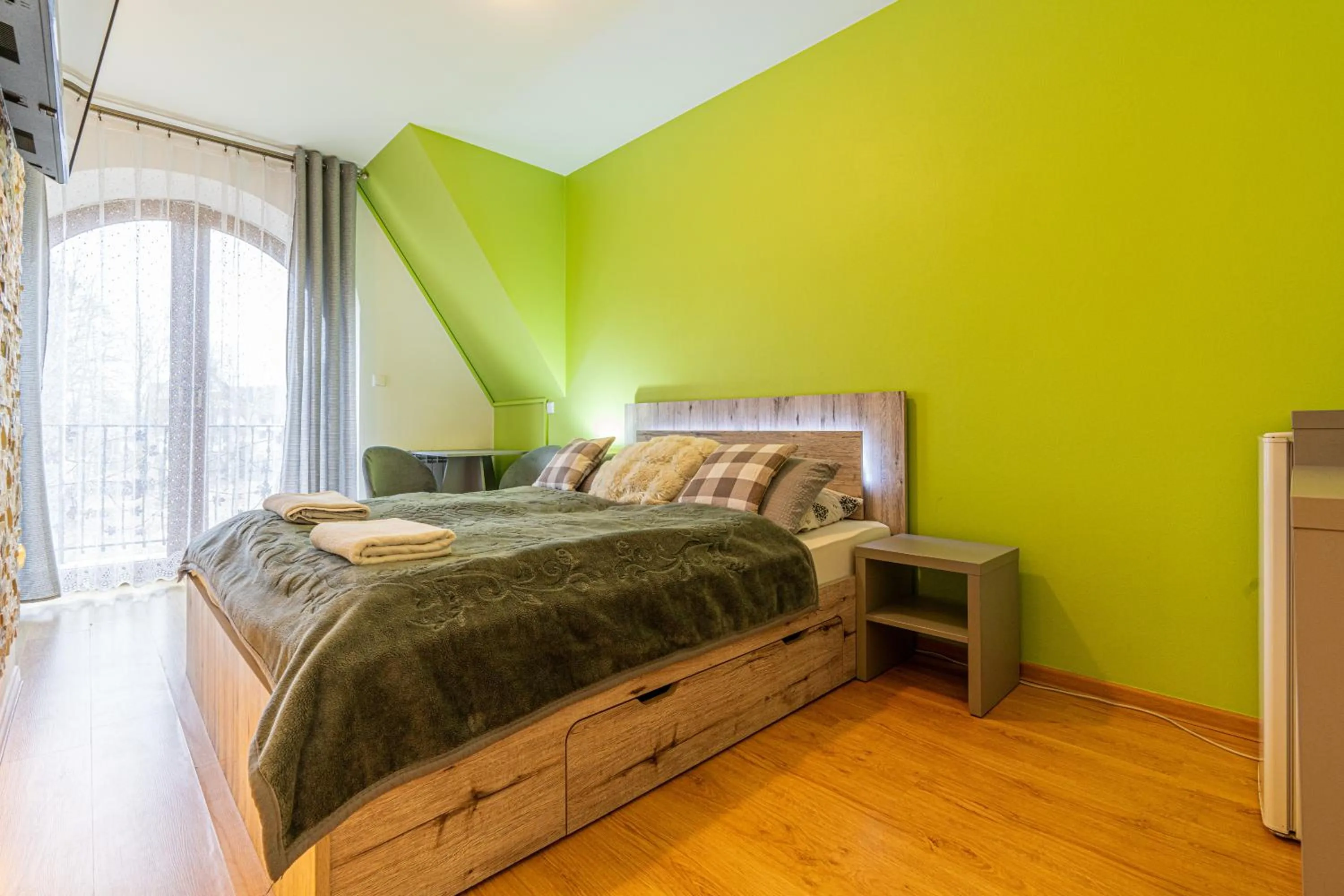 Bed in Leśny Dworek Biały Dunajec