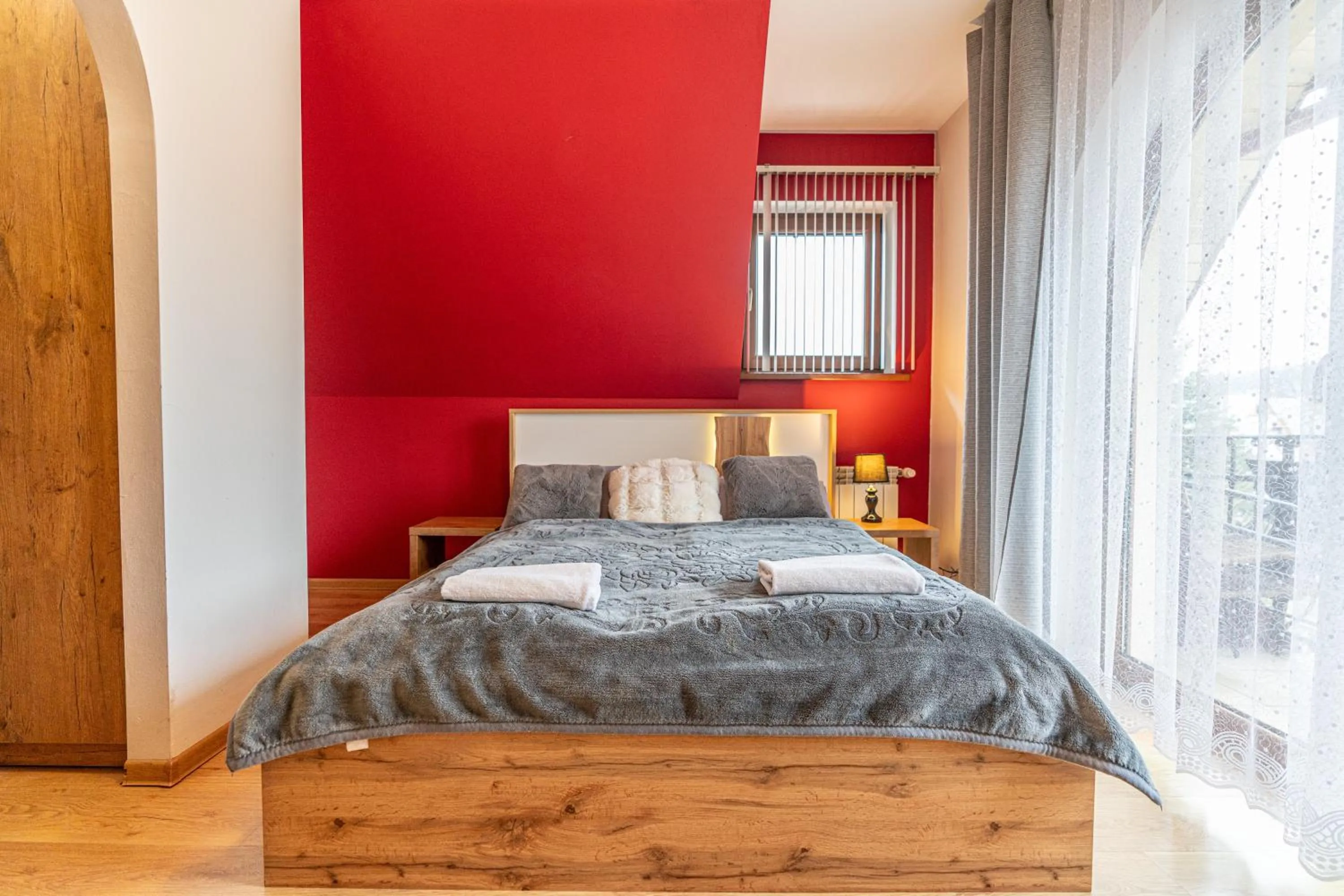 Bed in Leśny Dworek Biały Dunajec