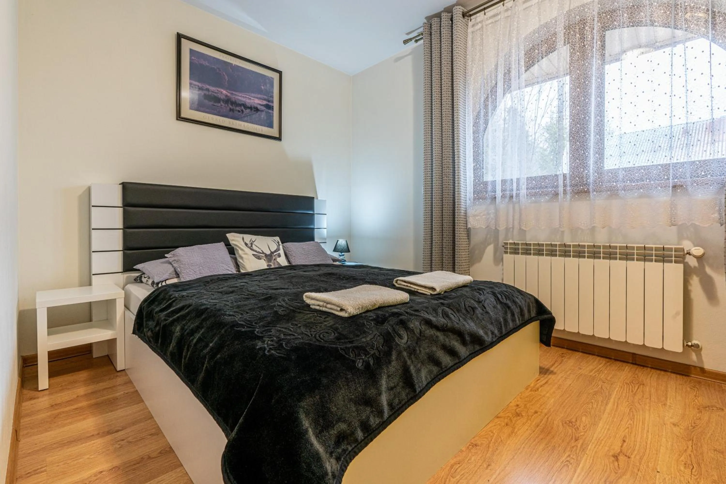 Bed in Leśny Dworek Biały Dunajec