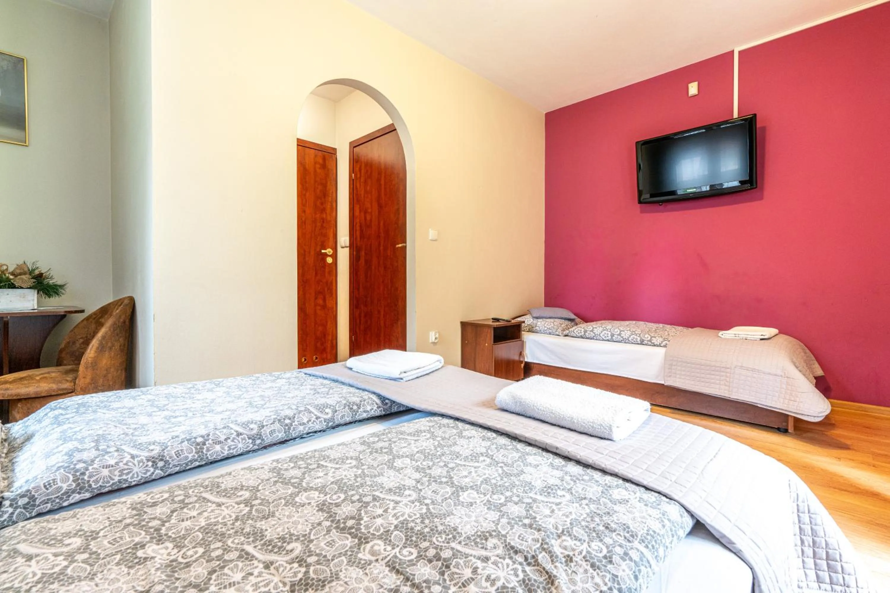 Bed in Leśny Dworek Biały Dunajec