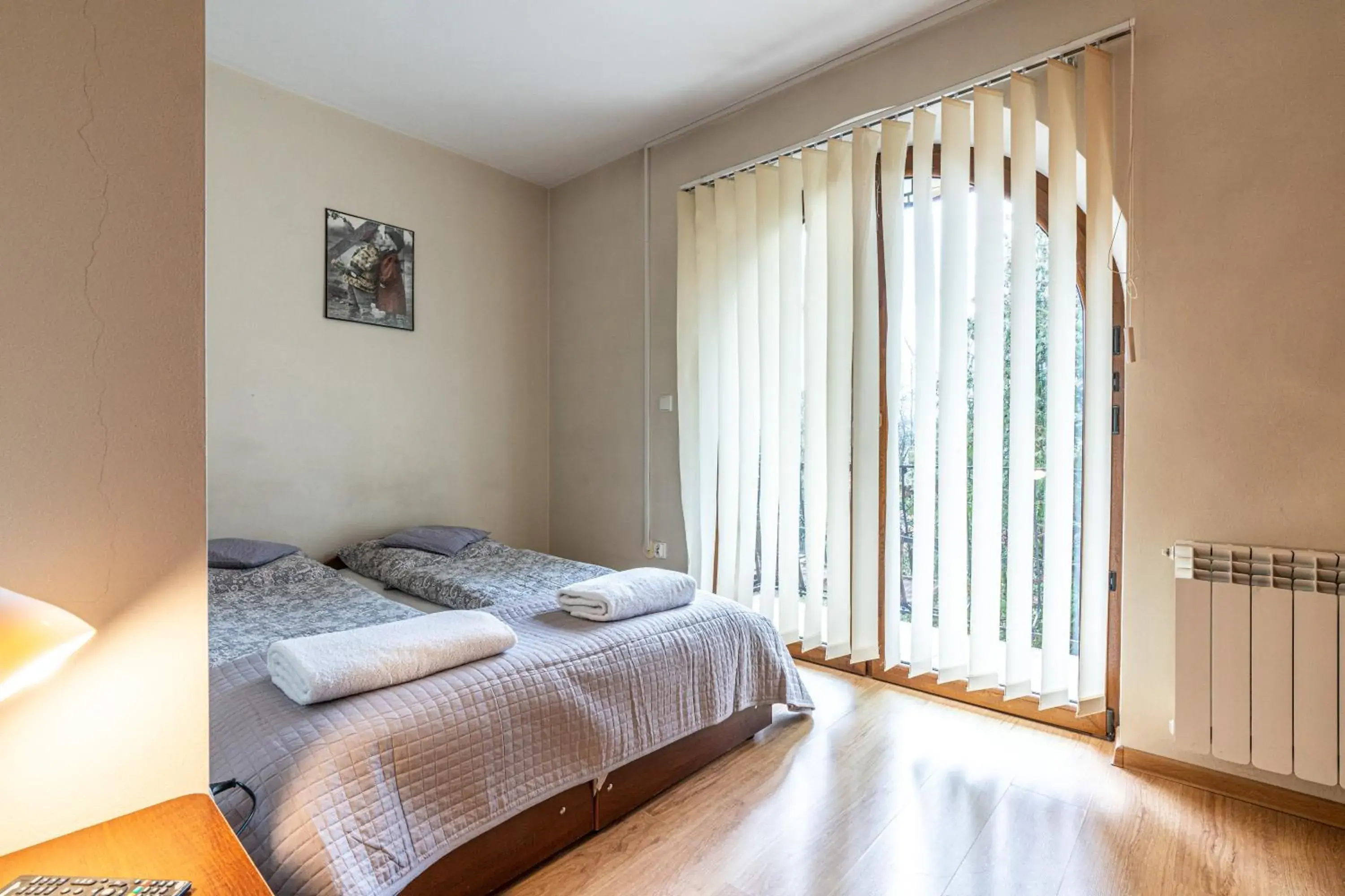 Double Room with Balcony - single occupancy in Leśny Dworek Biały Dunajec Double Room with Balcony - single occupancy in Leśny Dworek Biały Dunajec