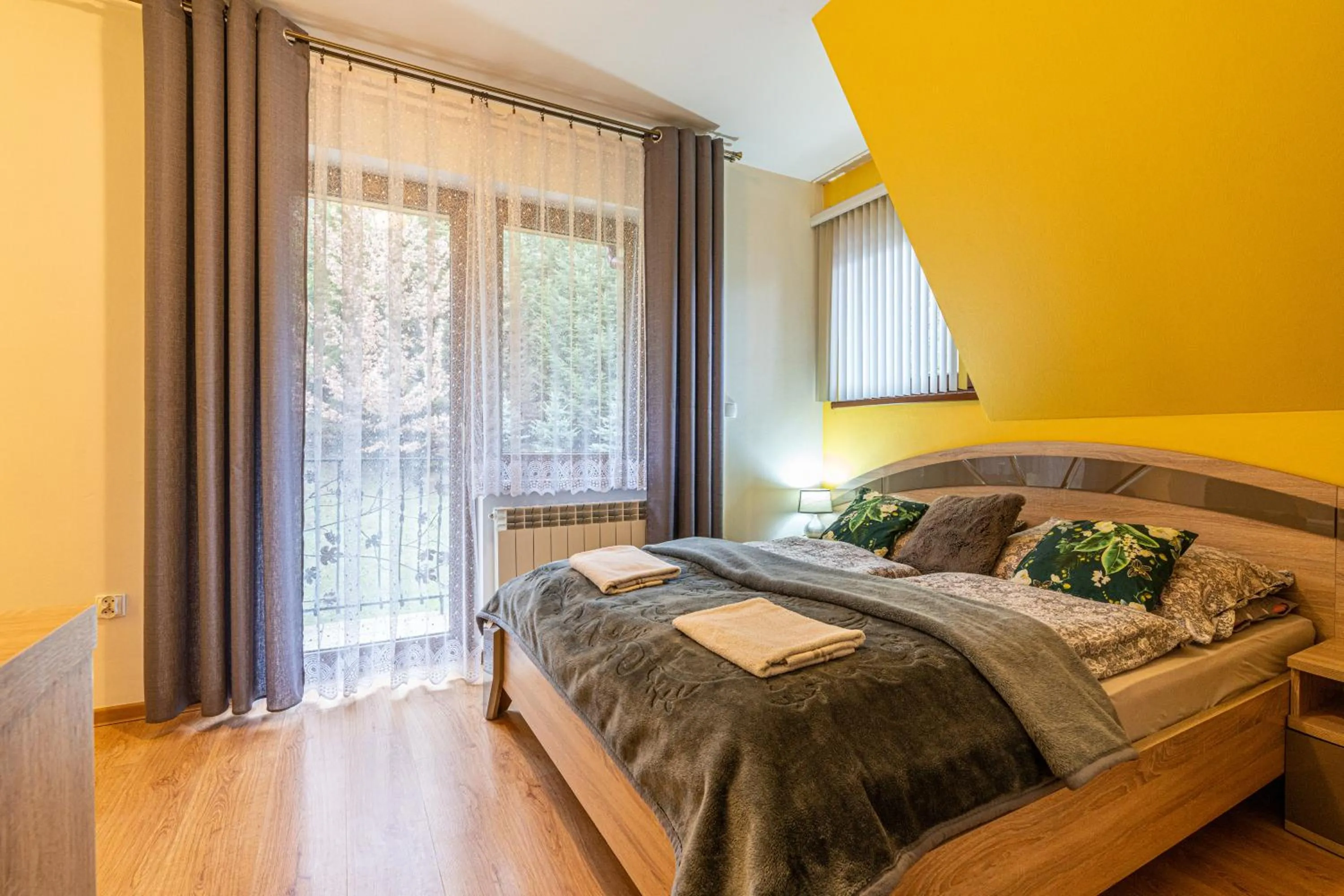 Bed in Leśny Dworek Biały Dunajec