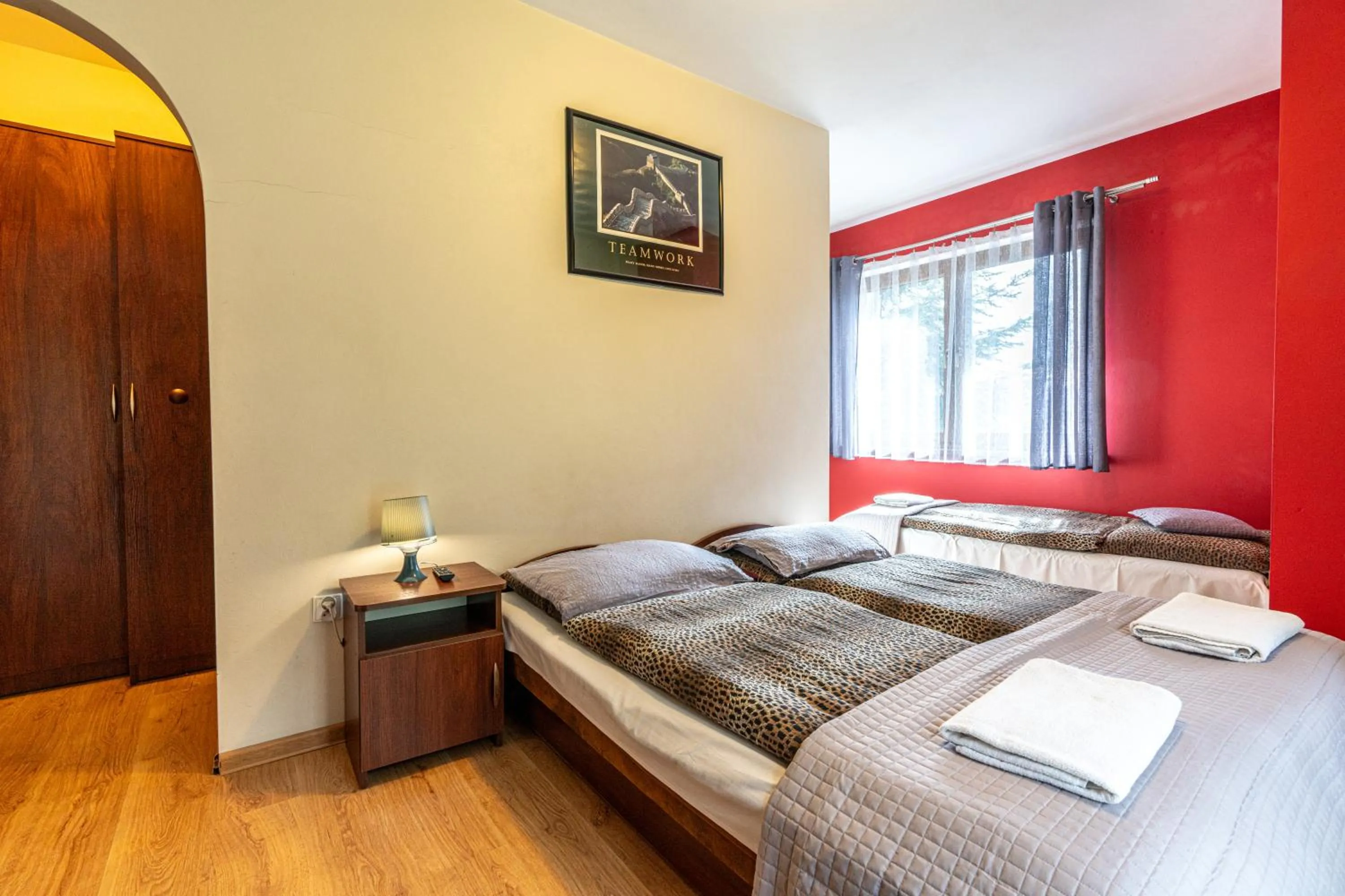 Bed in Leśny Dworek Biały Dunajec