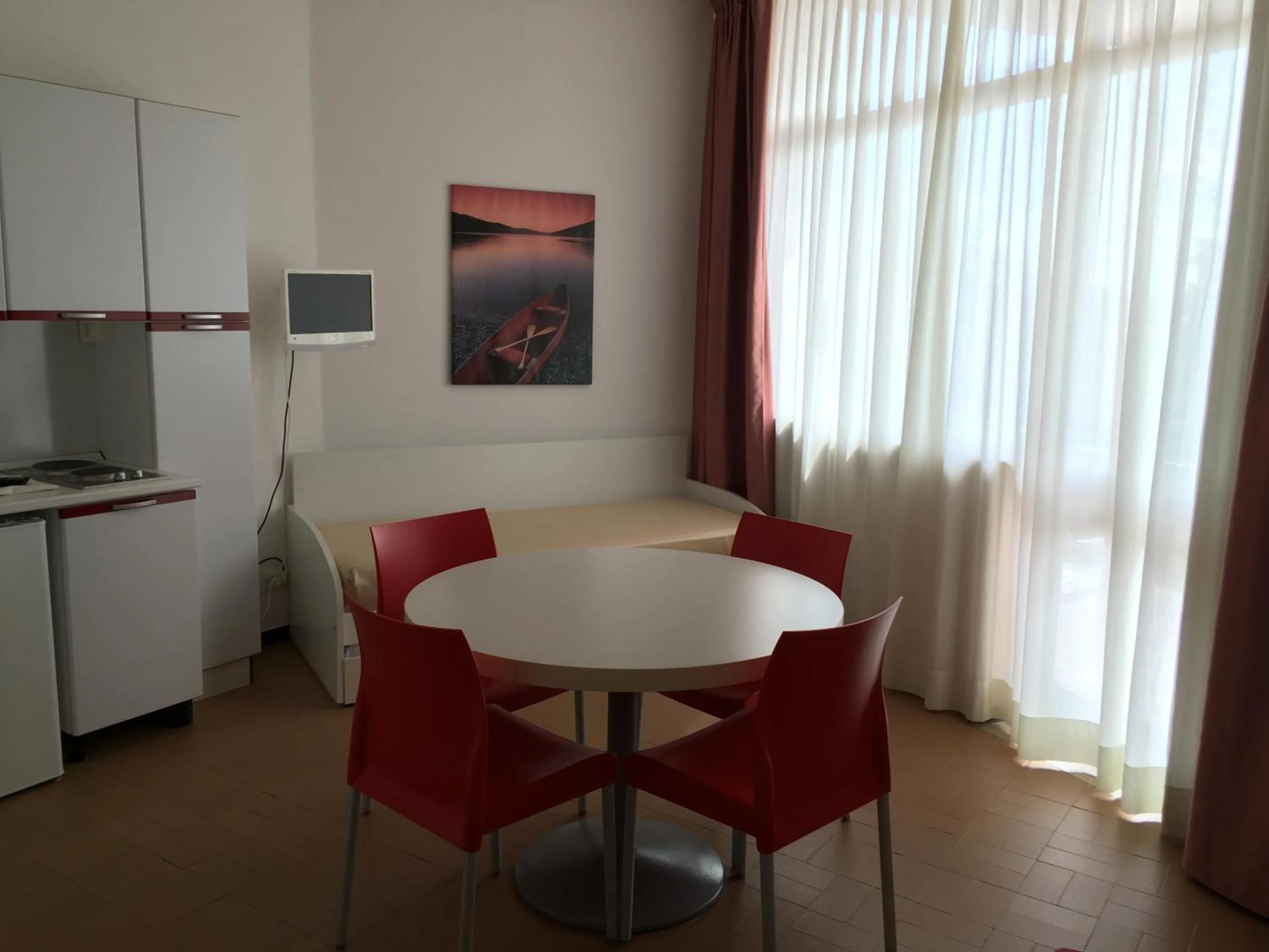 Kitchen or kitchenette in Appartamenti Wieland