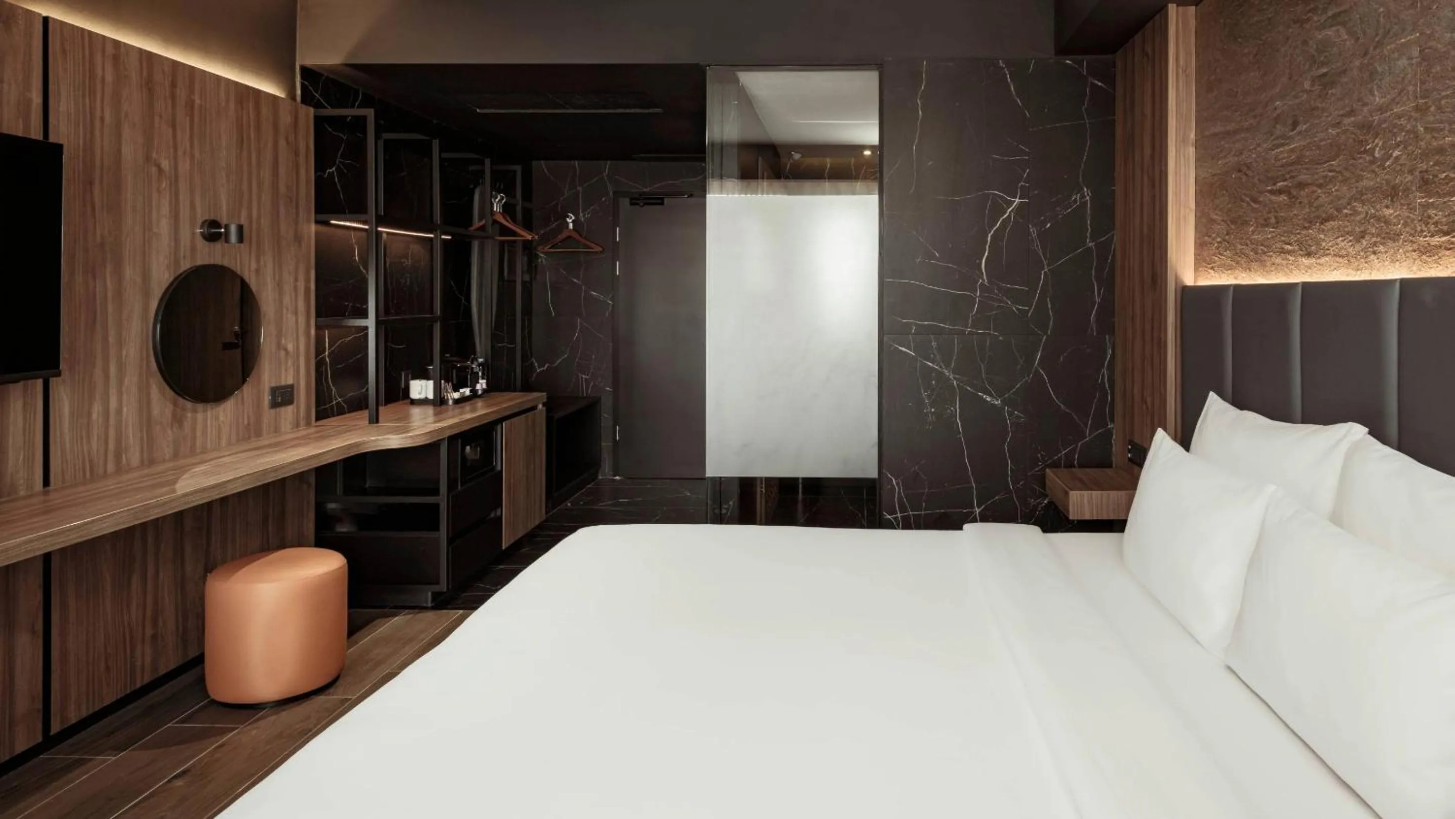 Bed in AX ODYCY Hotel