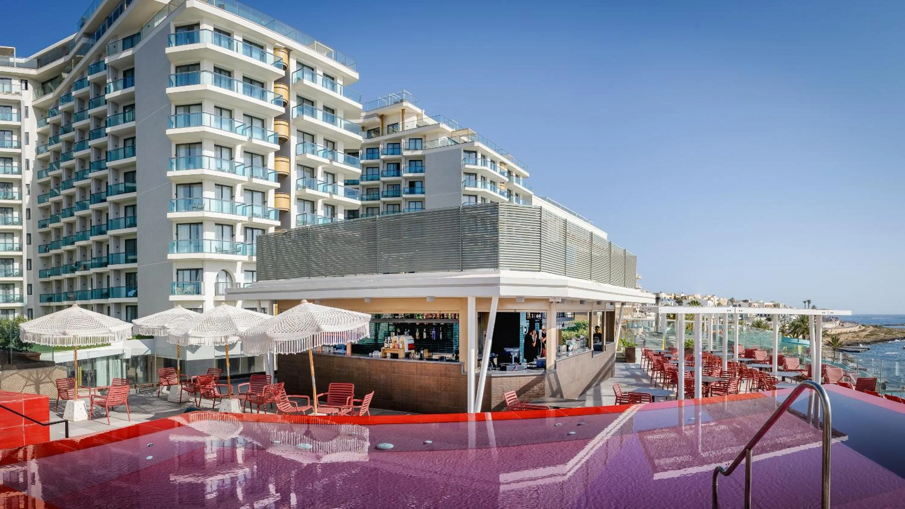 Swimming pool in AX ODYCY Hotel