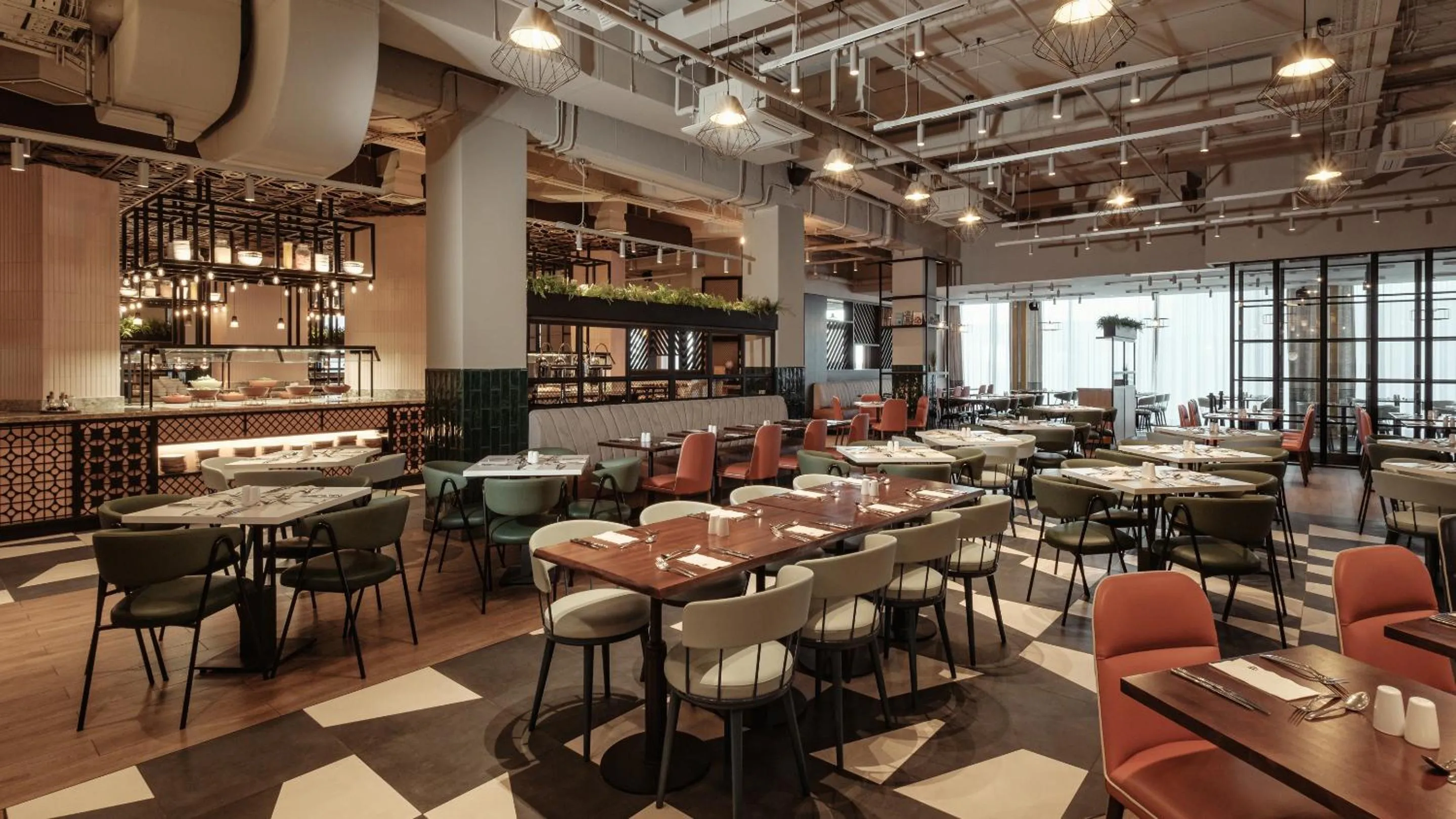 Restaurant/places to eat in AX ODYCY Hotel