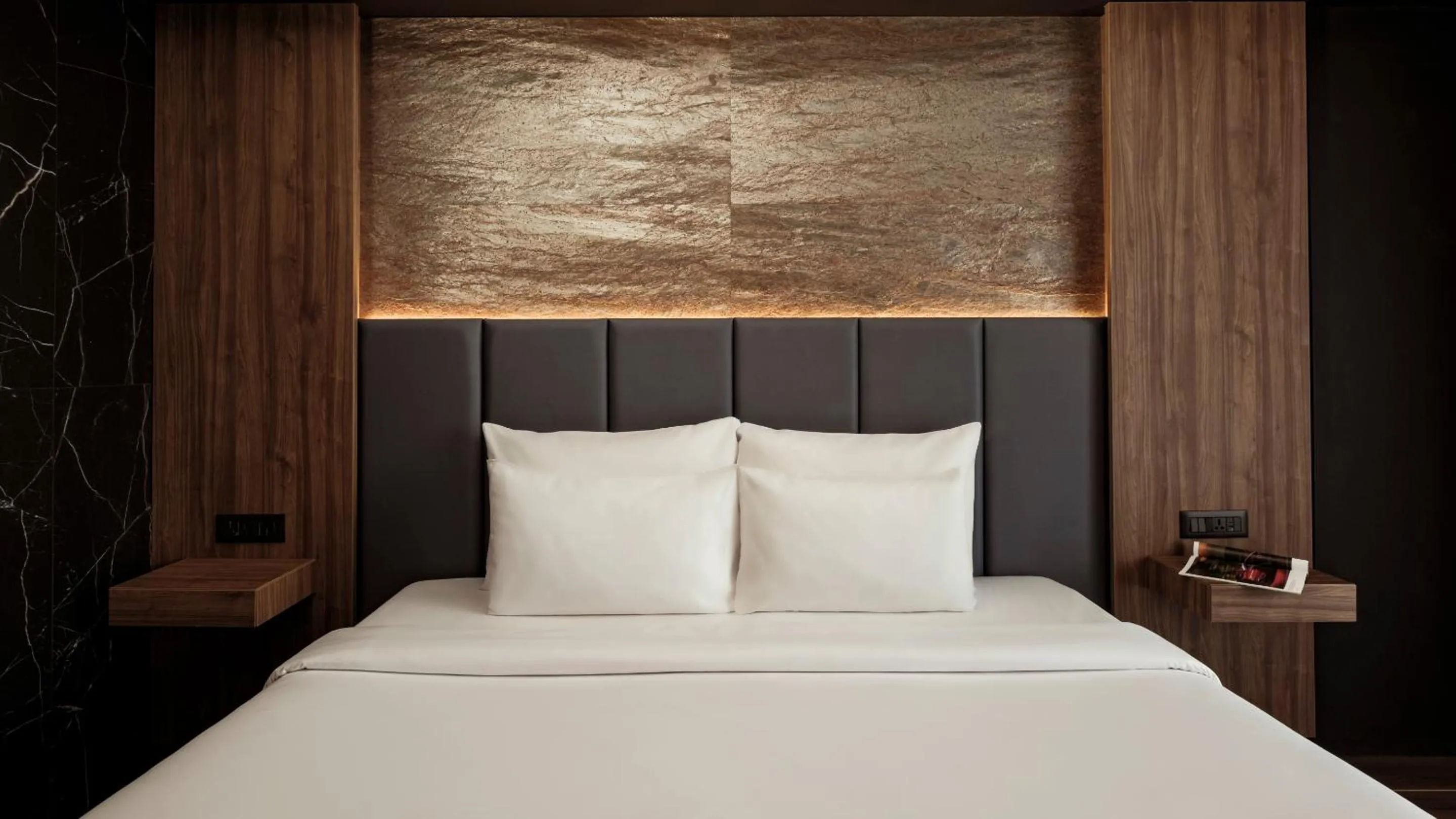 Bed in AX ODYCY Hotel