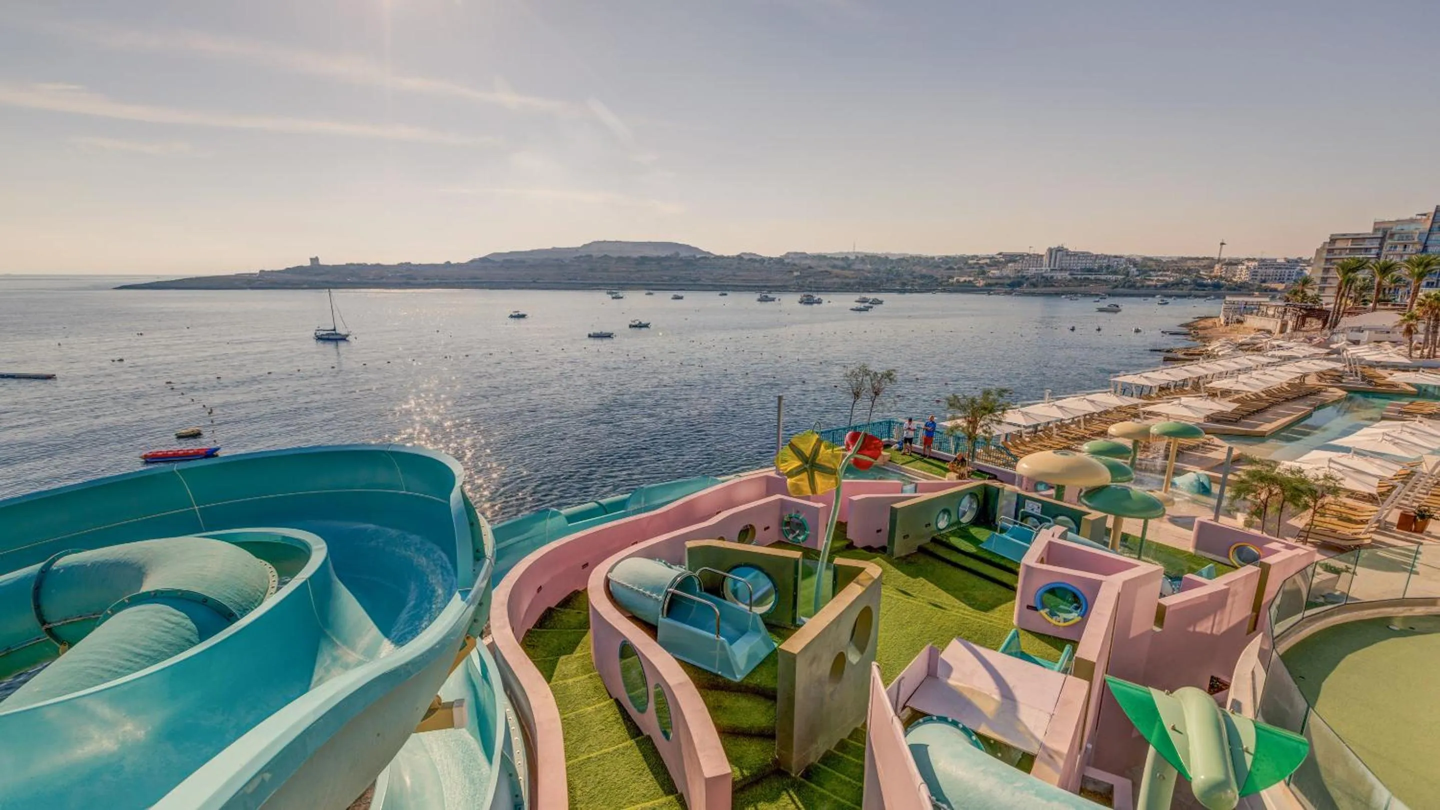 Aqua park in AX ODYCY Hotel