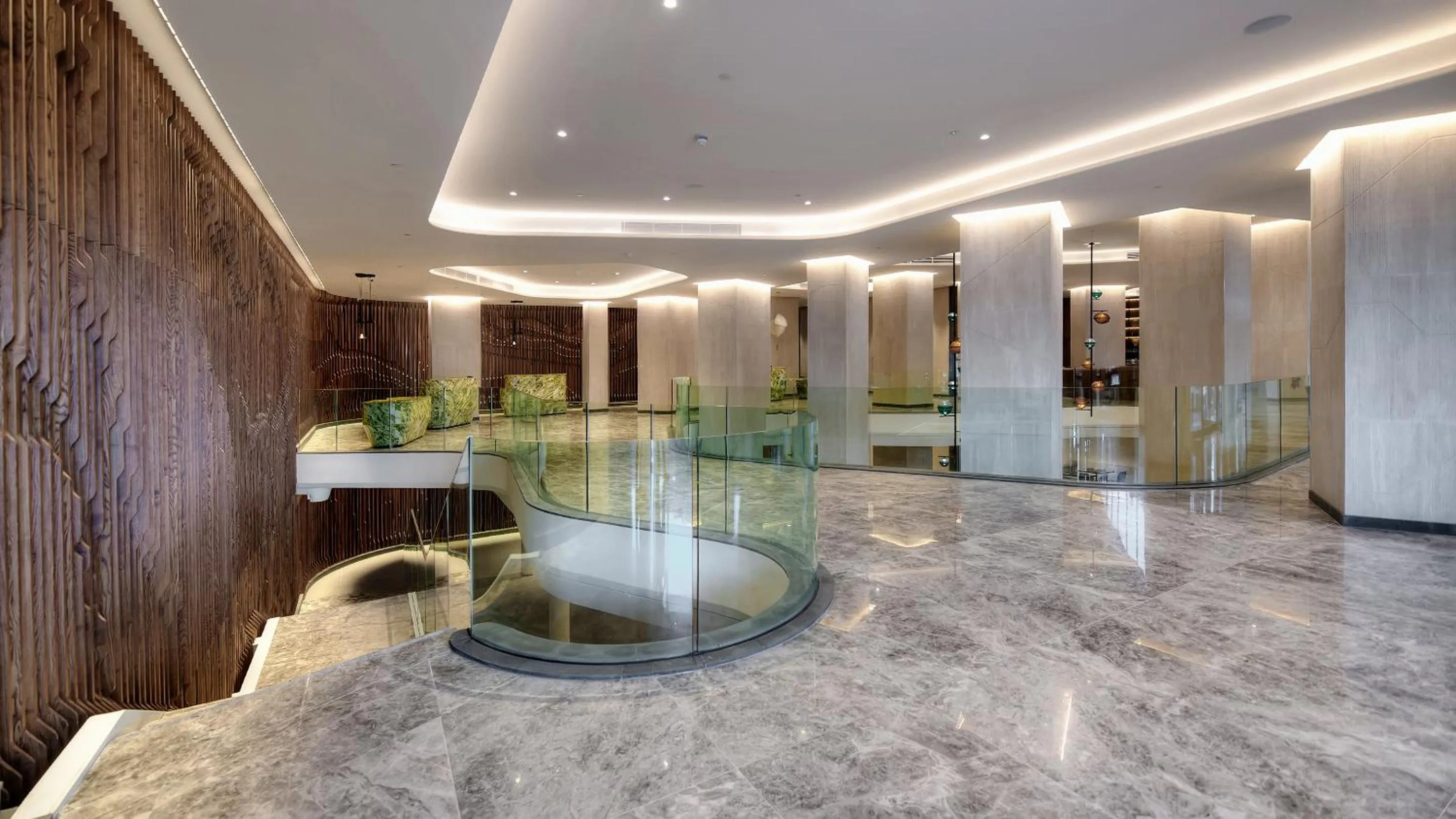 Lobby or reception in AX ODYCY Hotel
