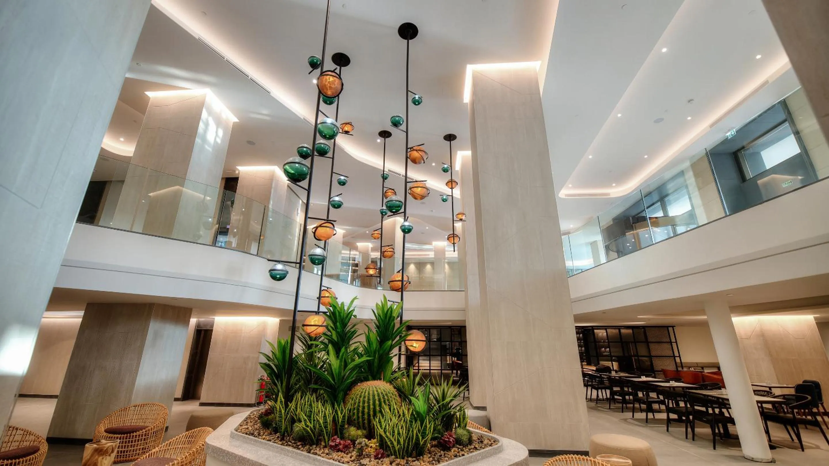 Lobby or reception in AX ODYCY Hotel