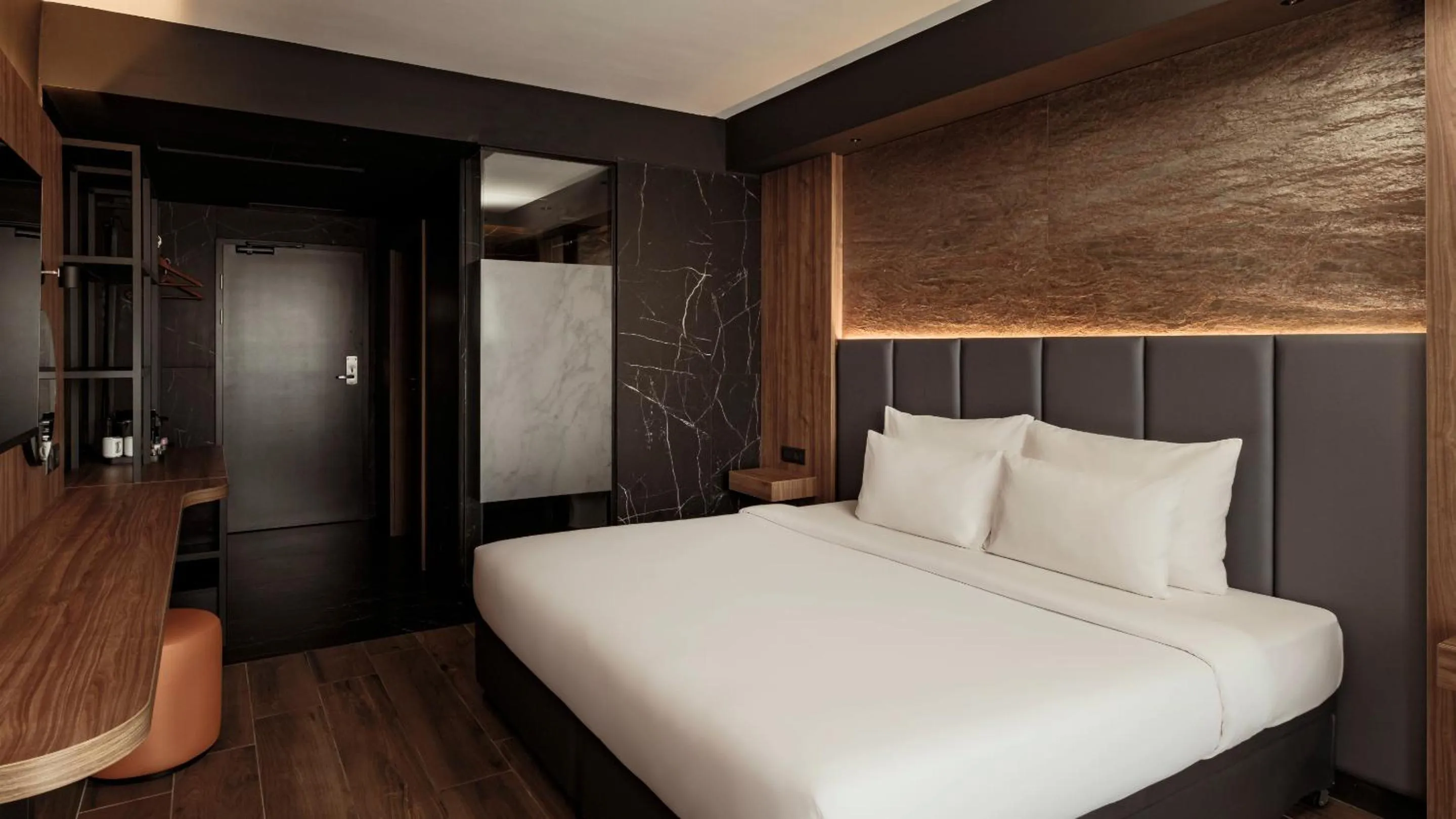 Bed in AX ODYCY Hotel