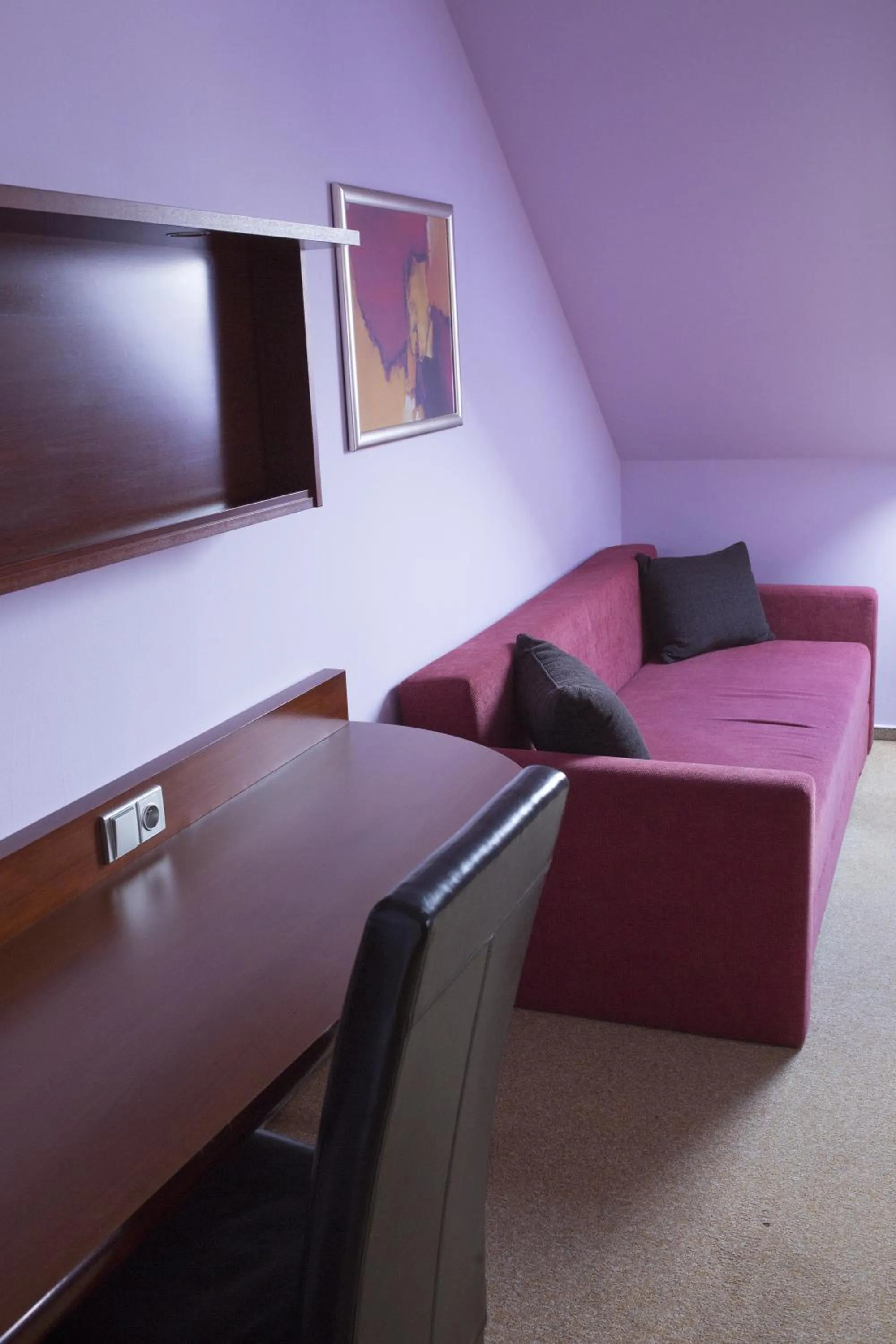 Seating area in Hotel Atrium