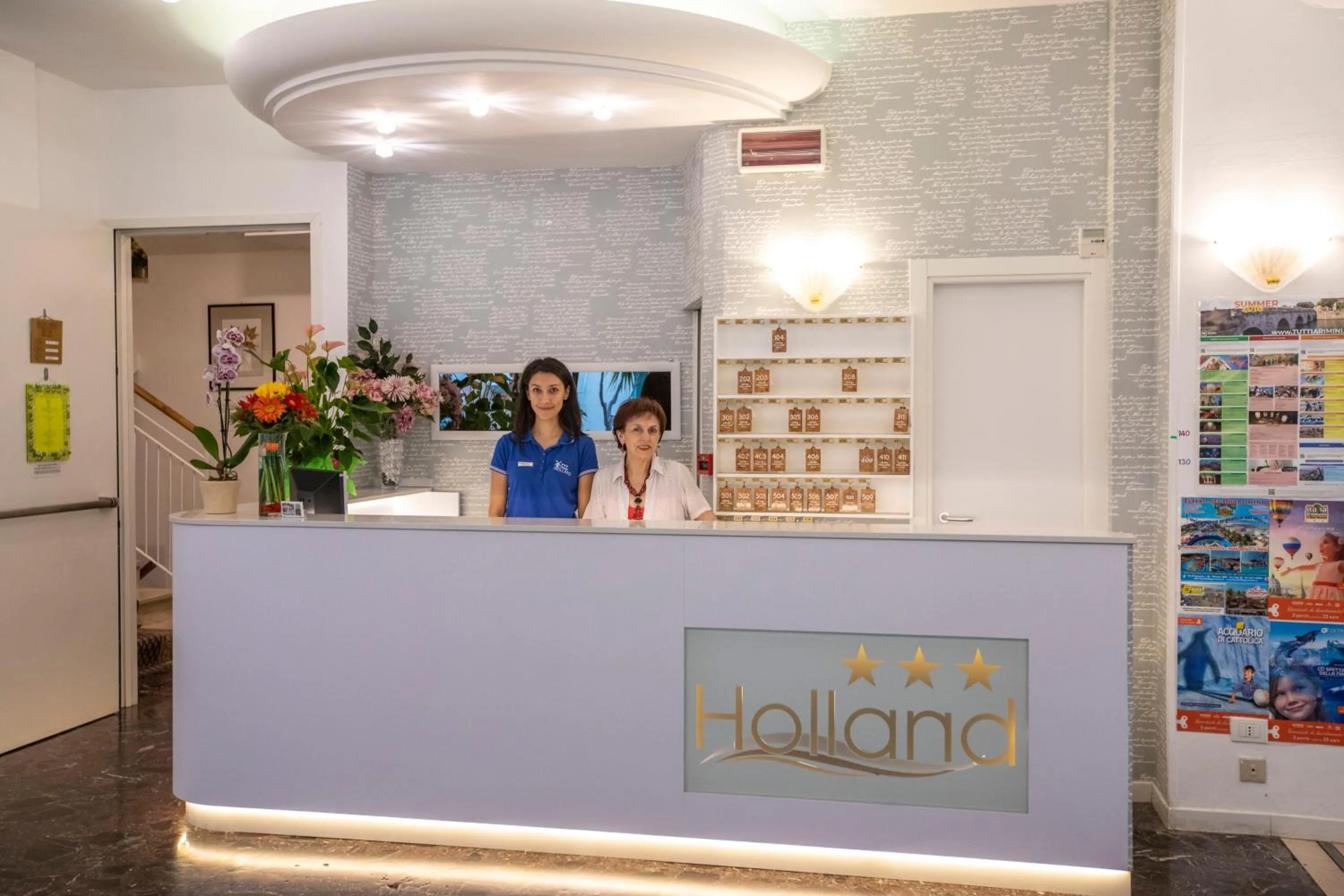 Lobby or reception in Hotel Holland
