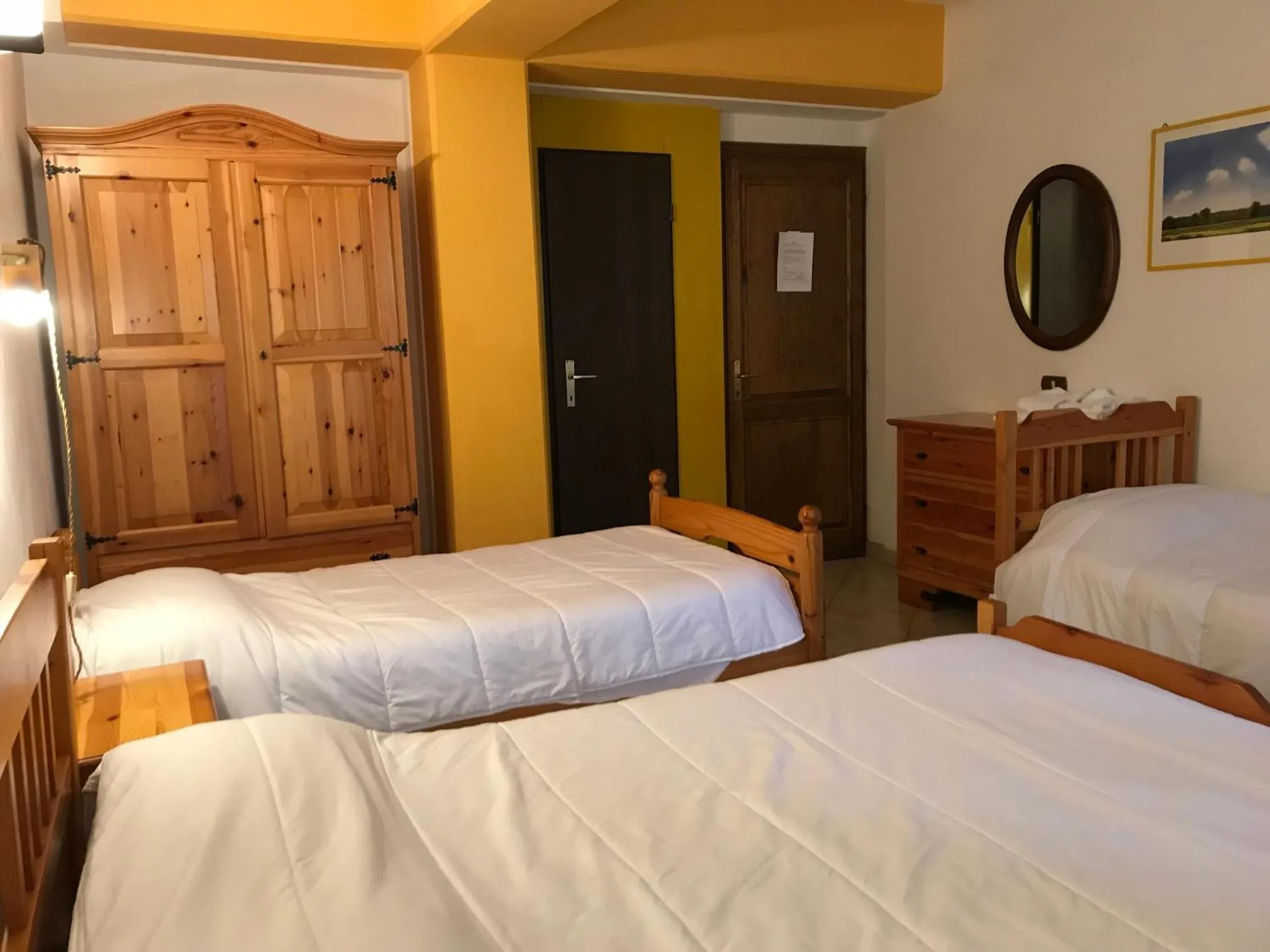 Bed in Hotel Panoramico