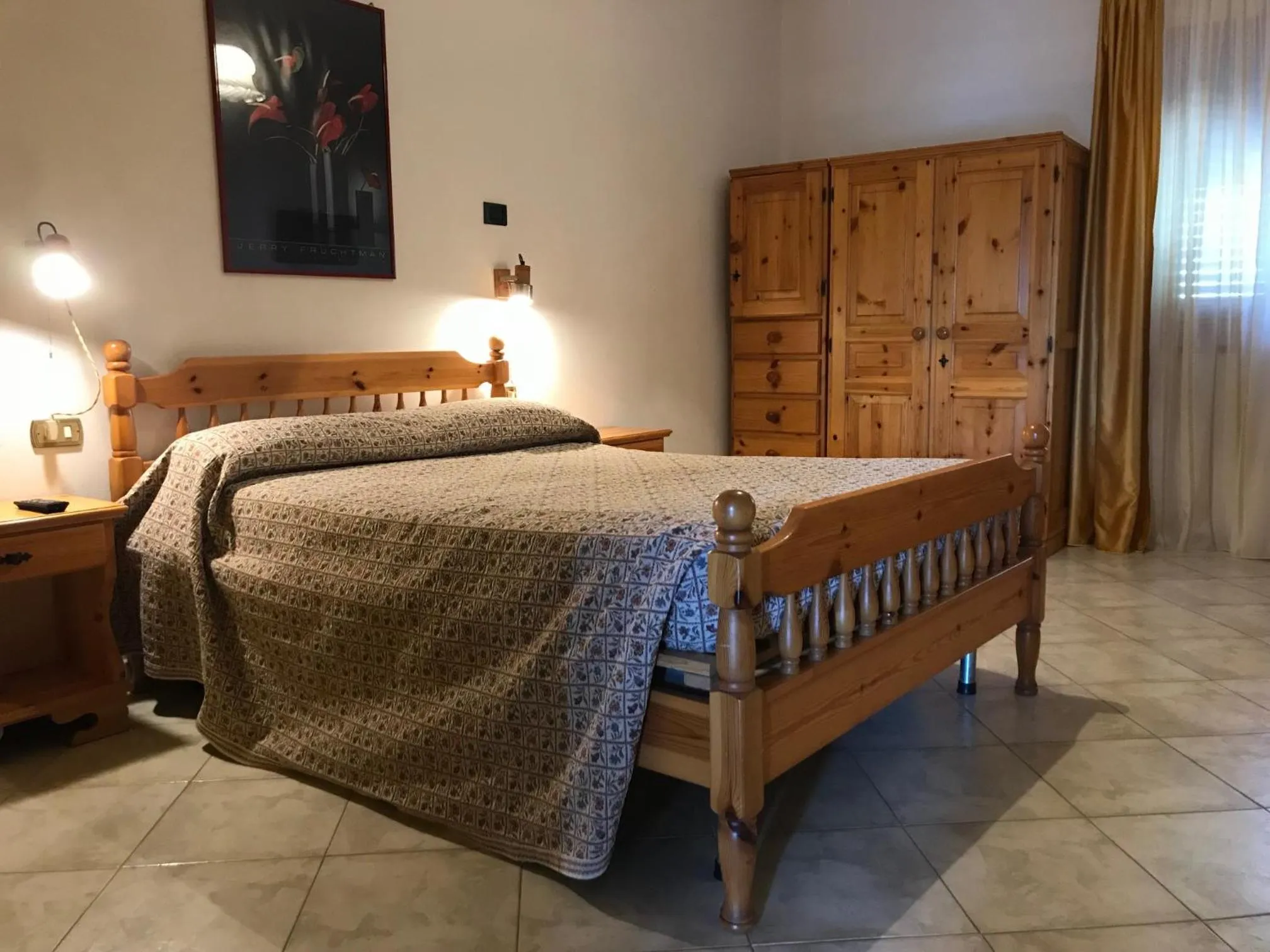 Bed in Hotel Panoramico