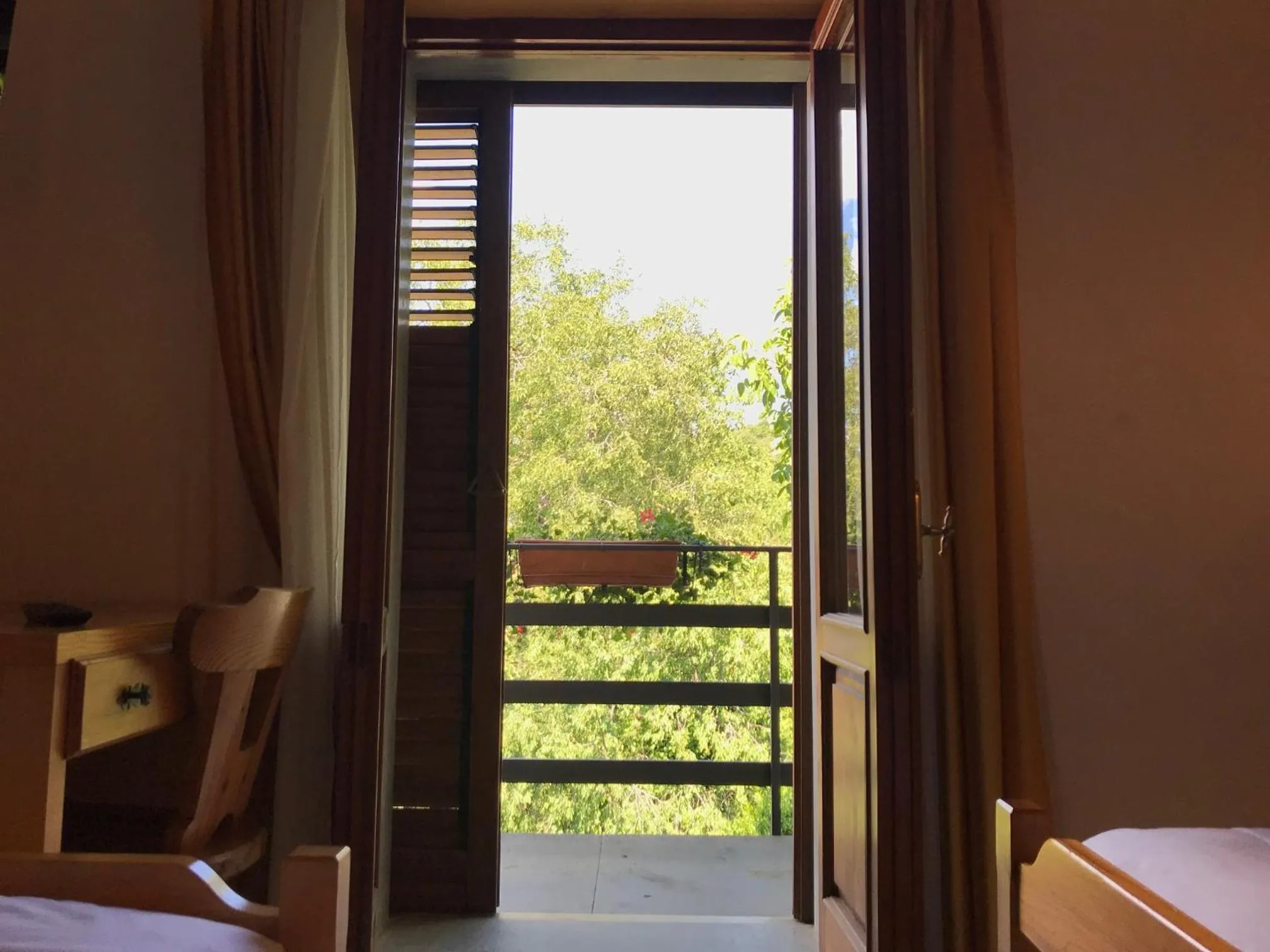 Bed in Hotel Panoramico