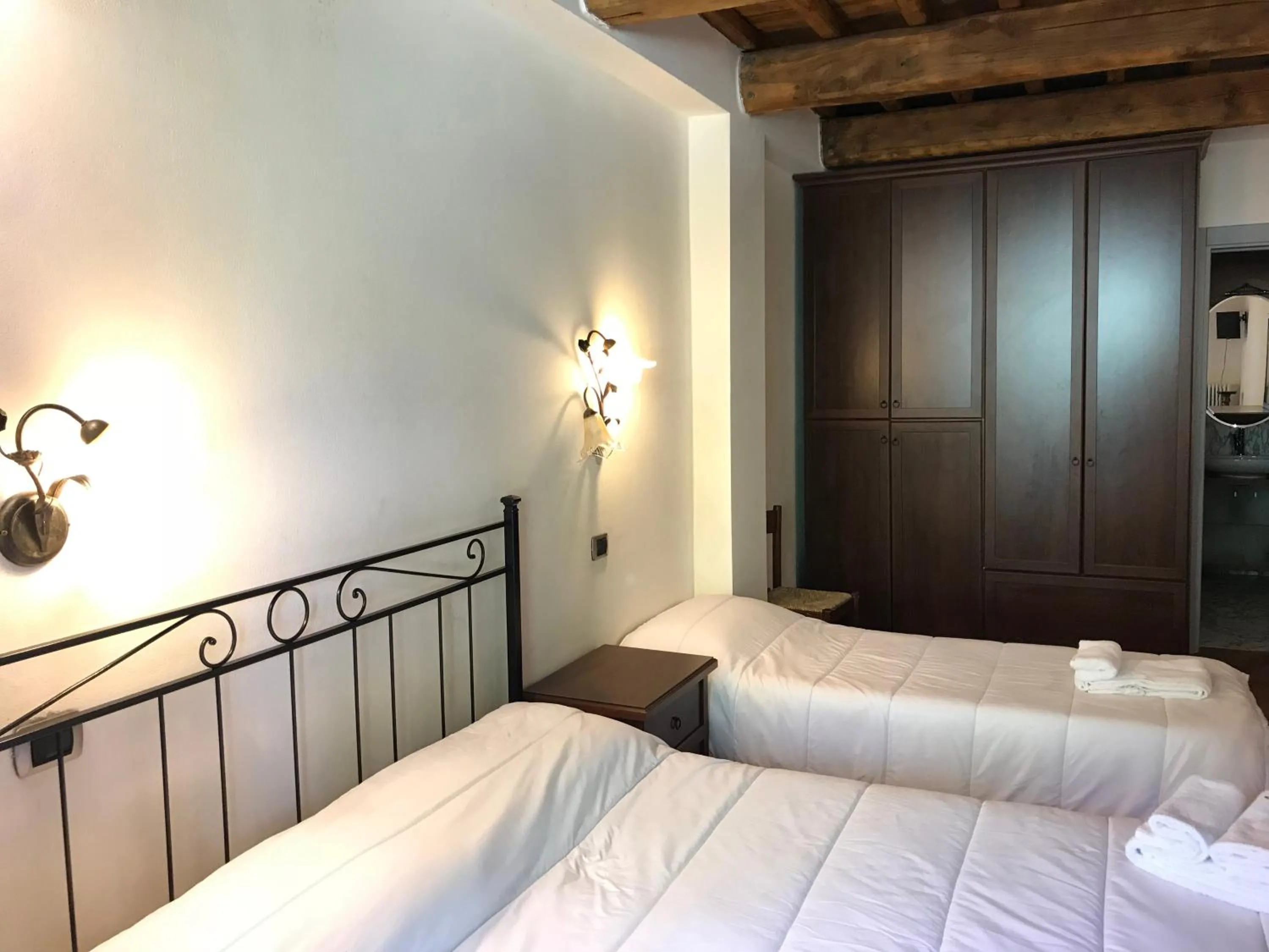 Bed in Hotel Panoramico