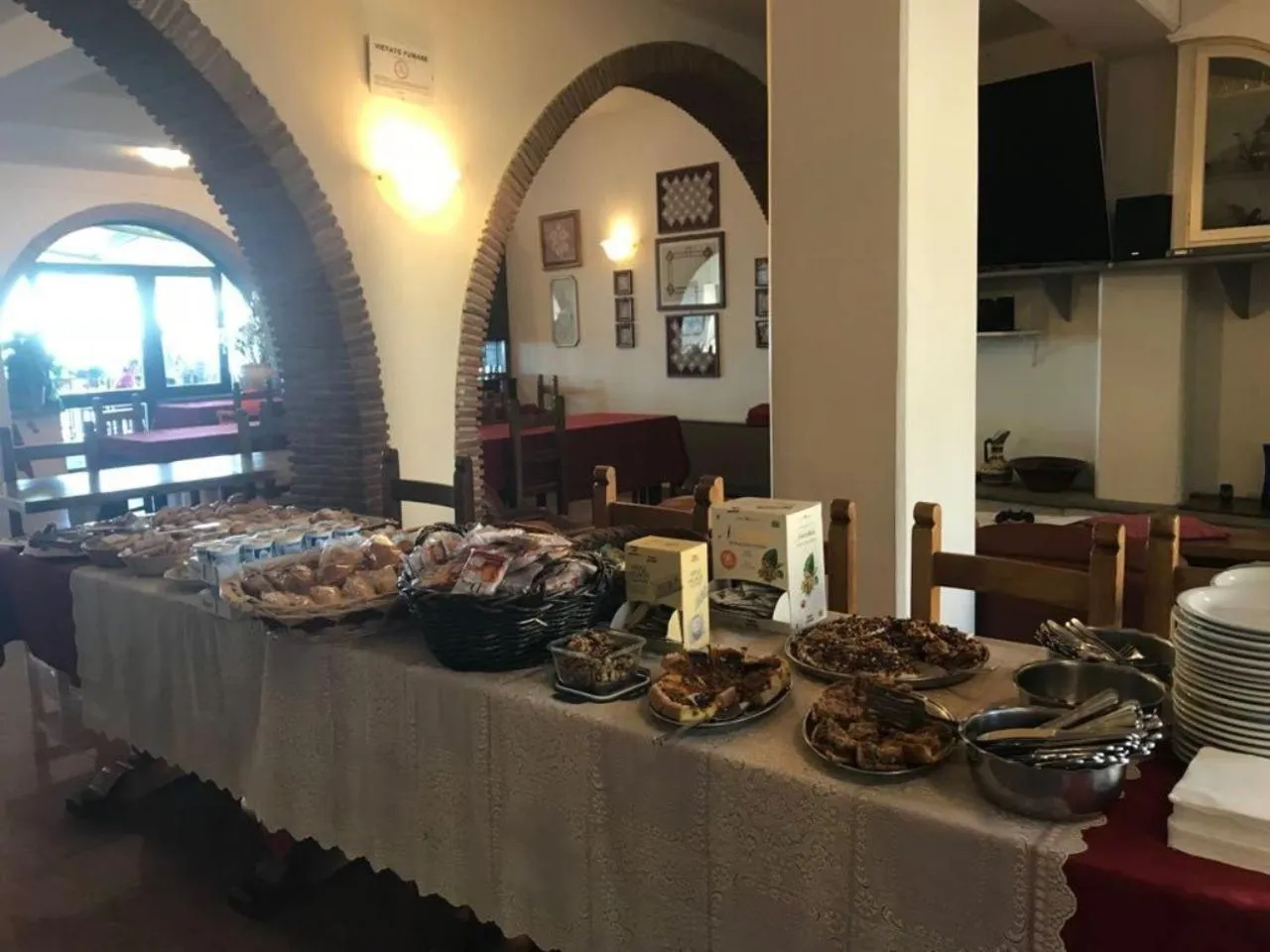 Breakfast in Hotel Panoramico