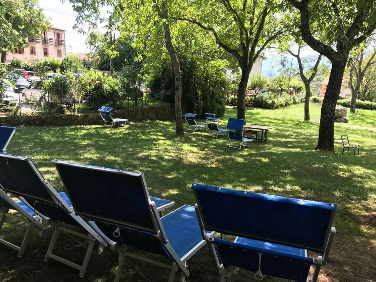 Garden view in Hotel Panoramico