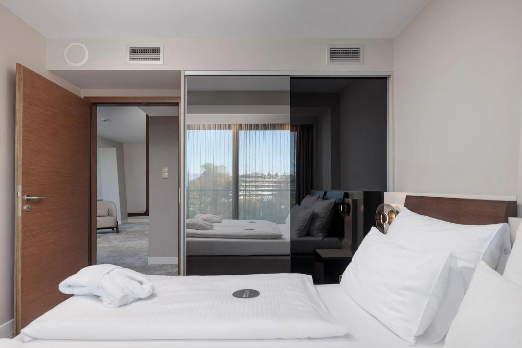 Bed in Marine Hotel by Zdrojowa